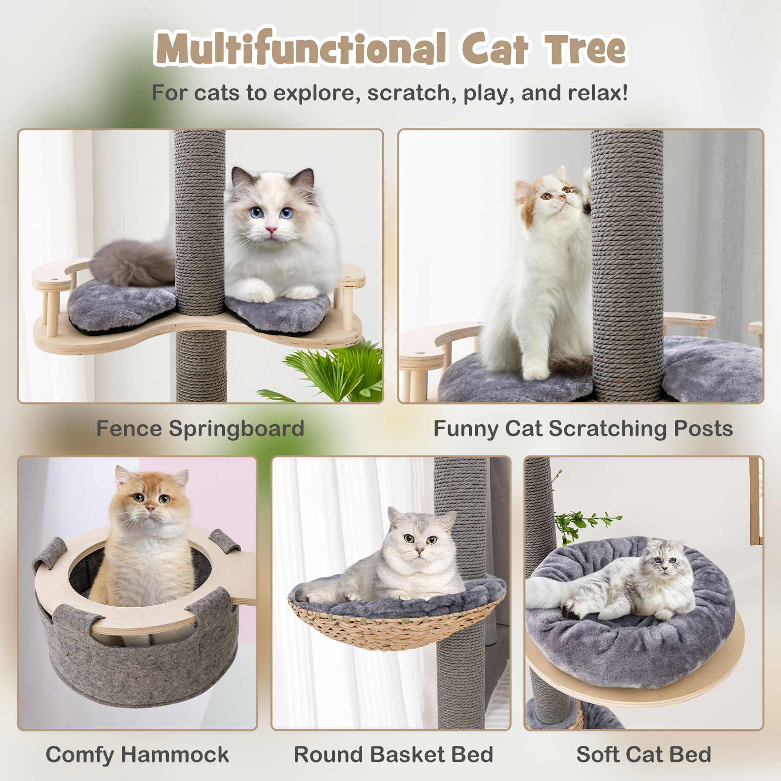 Slickblue D-CO-RG45101VP Cat-Trees - View #8