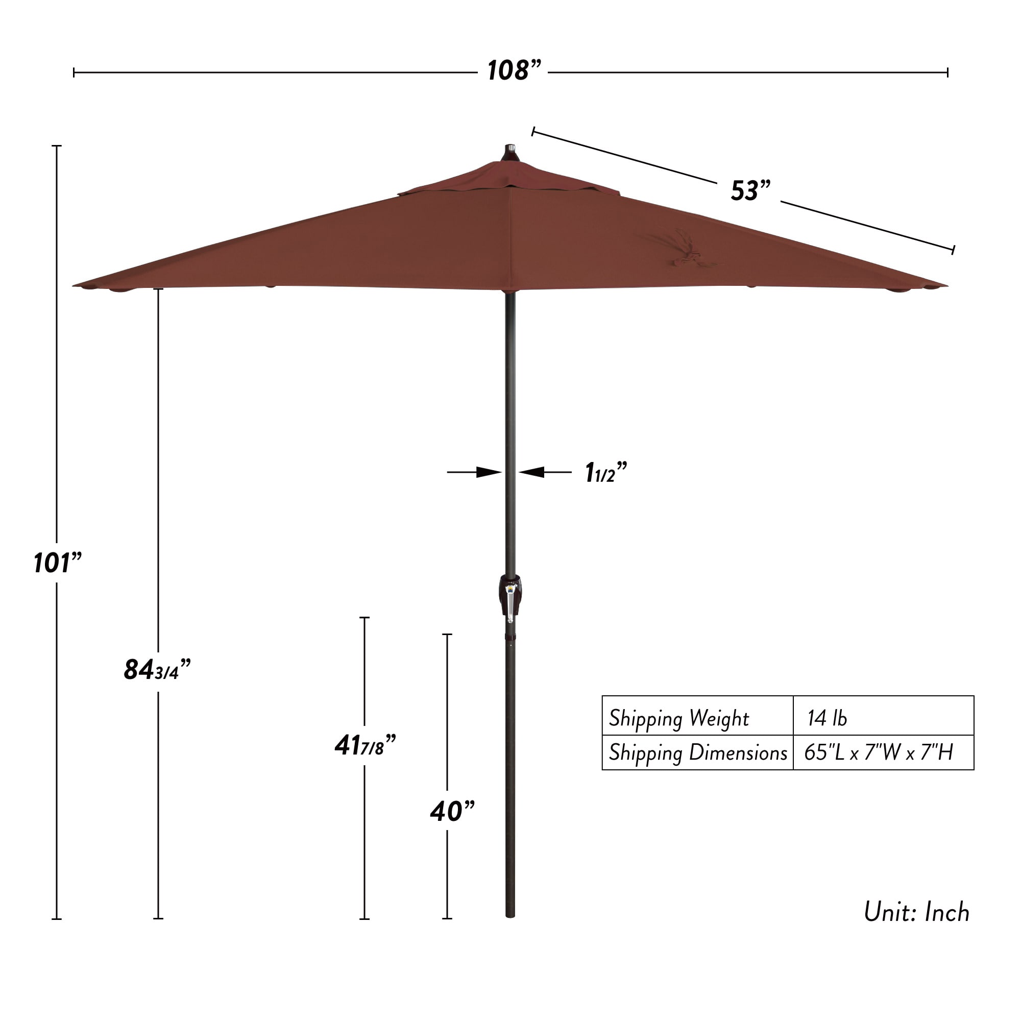California Umbrella 194061958063 Umbrellas-2 - View #6