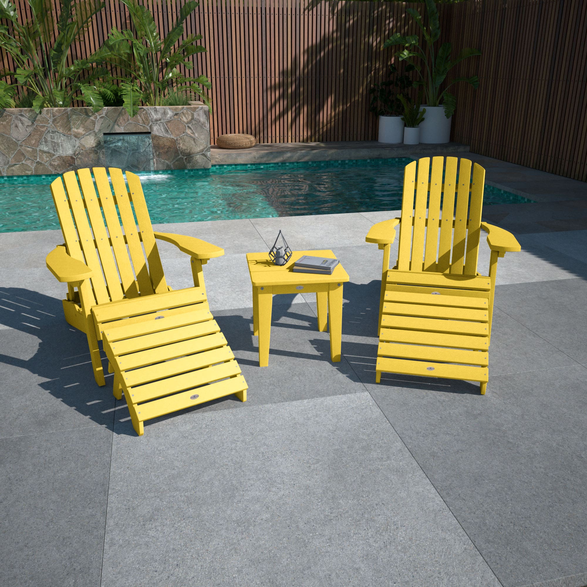 highwood BV-KT5CHL104-SYE 5 -Piece Patio Conversation Set