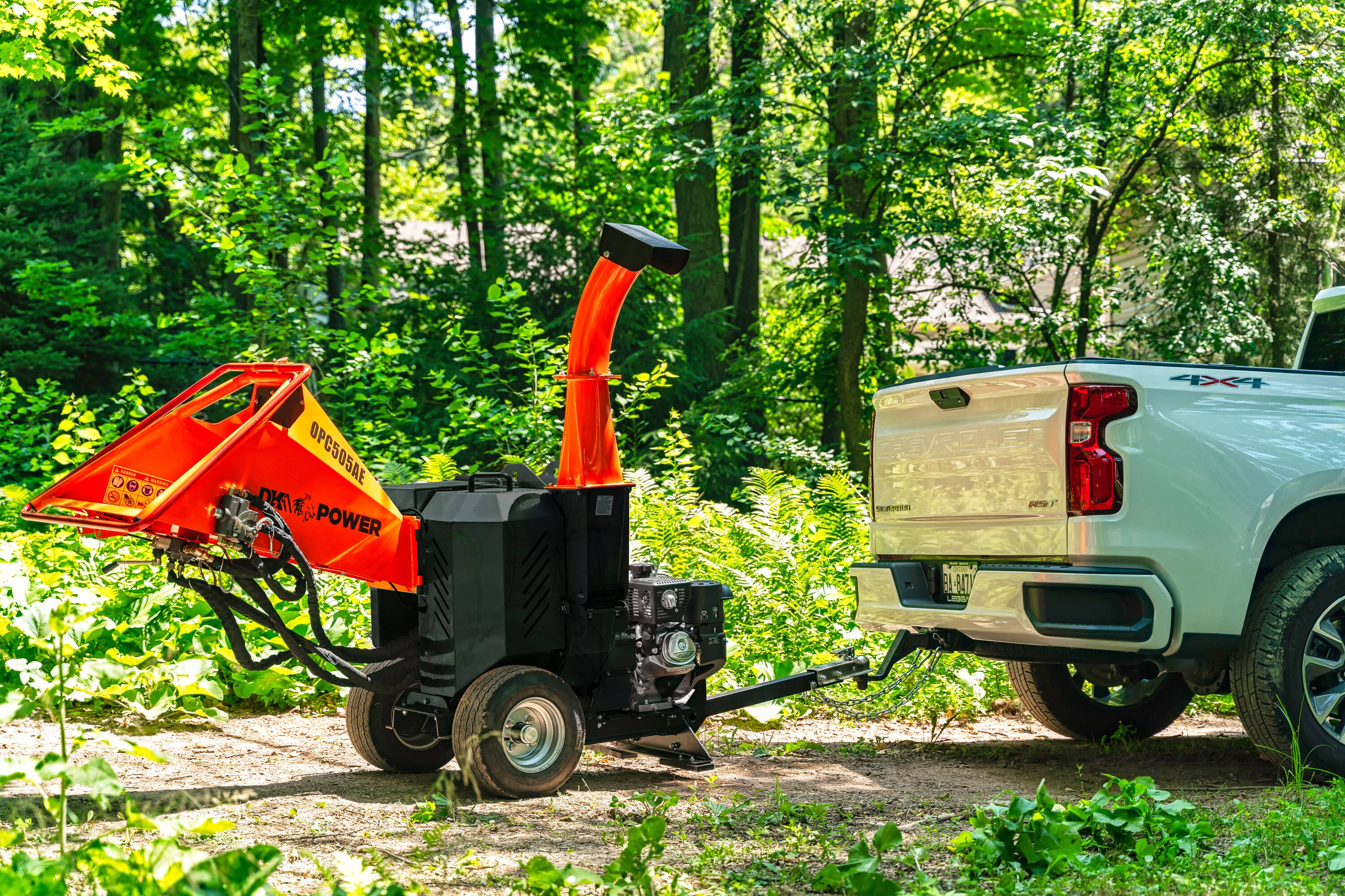 DK2 14-HP With Electric Start 429-cc Kohler 5-in Steel Gas Wood Chipper ...