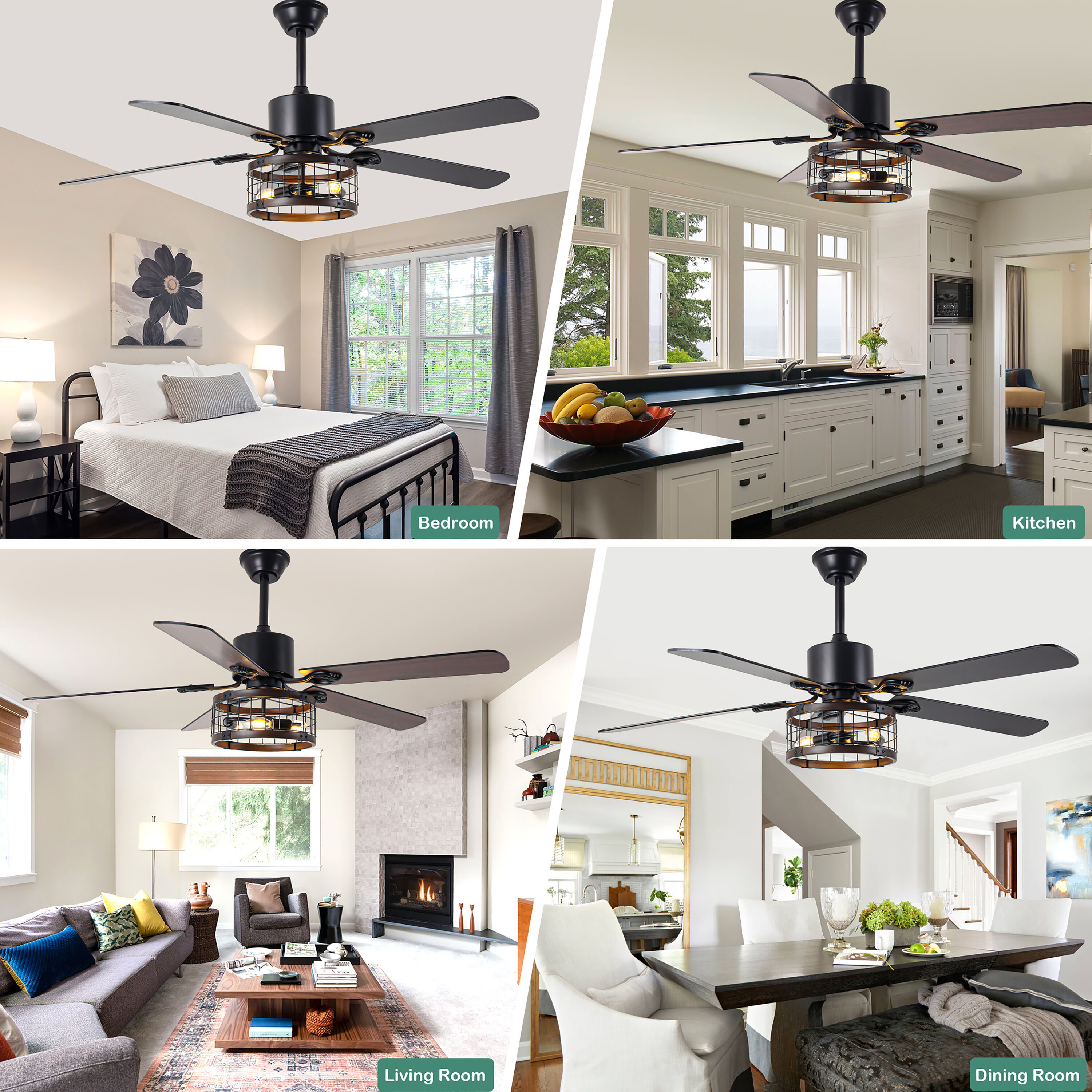 Cusp Barn CS52P20 Ceiling-Fans - View #7