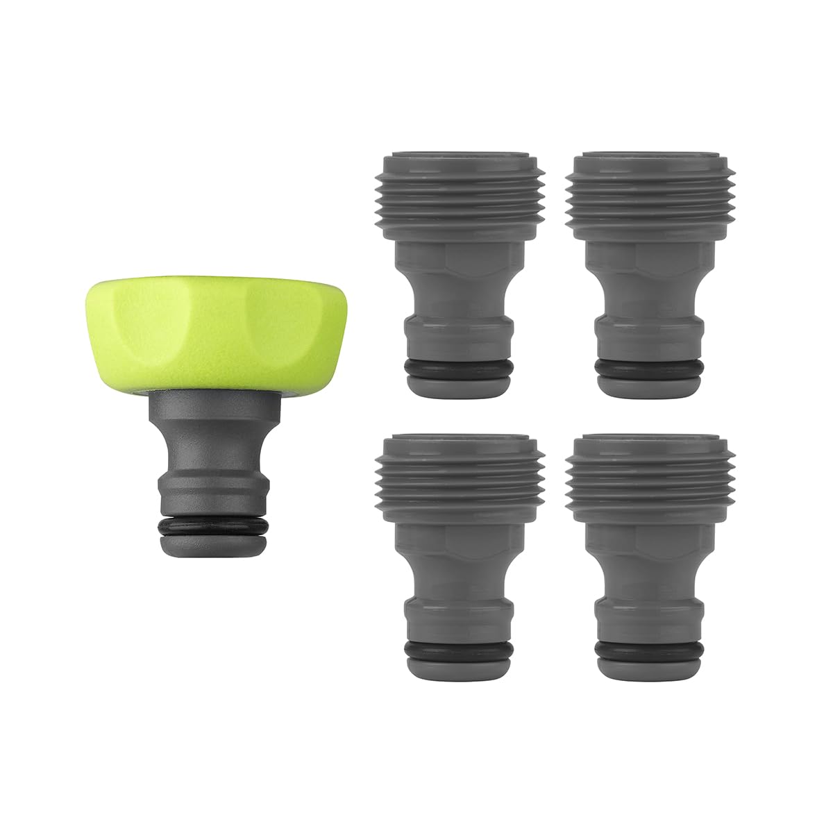  Garden Hose Quick-Connect Fittings 5-Piece Plug Kit