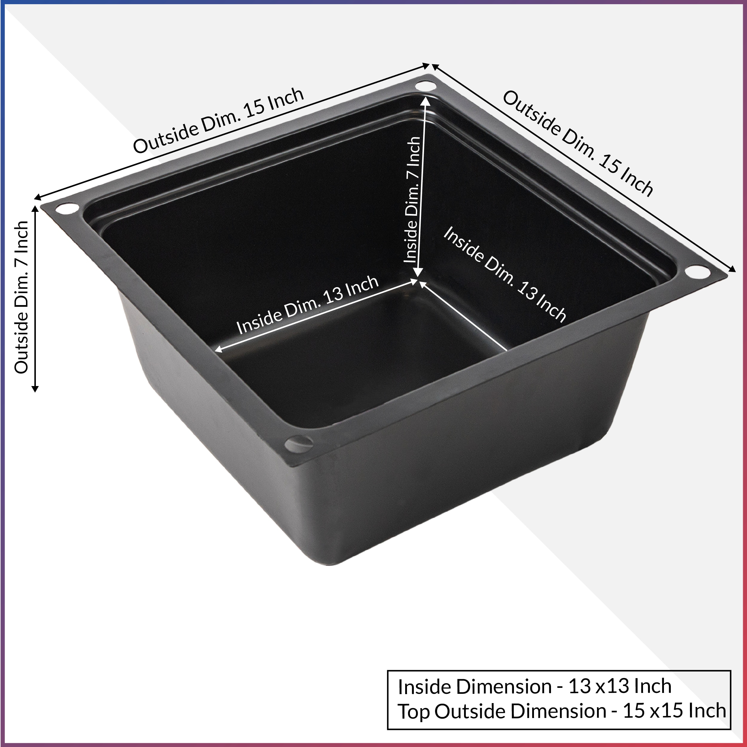 American Built Pro 1313 P12 Tub-Drain-Accessories - View #3