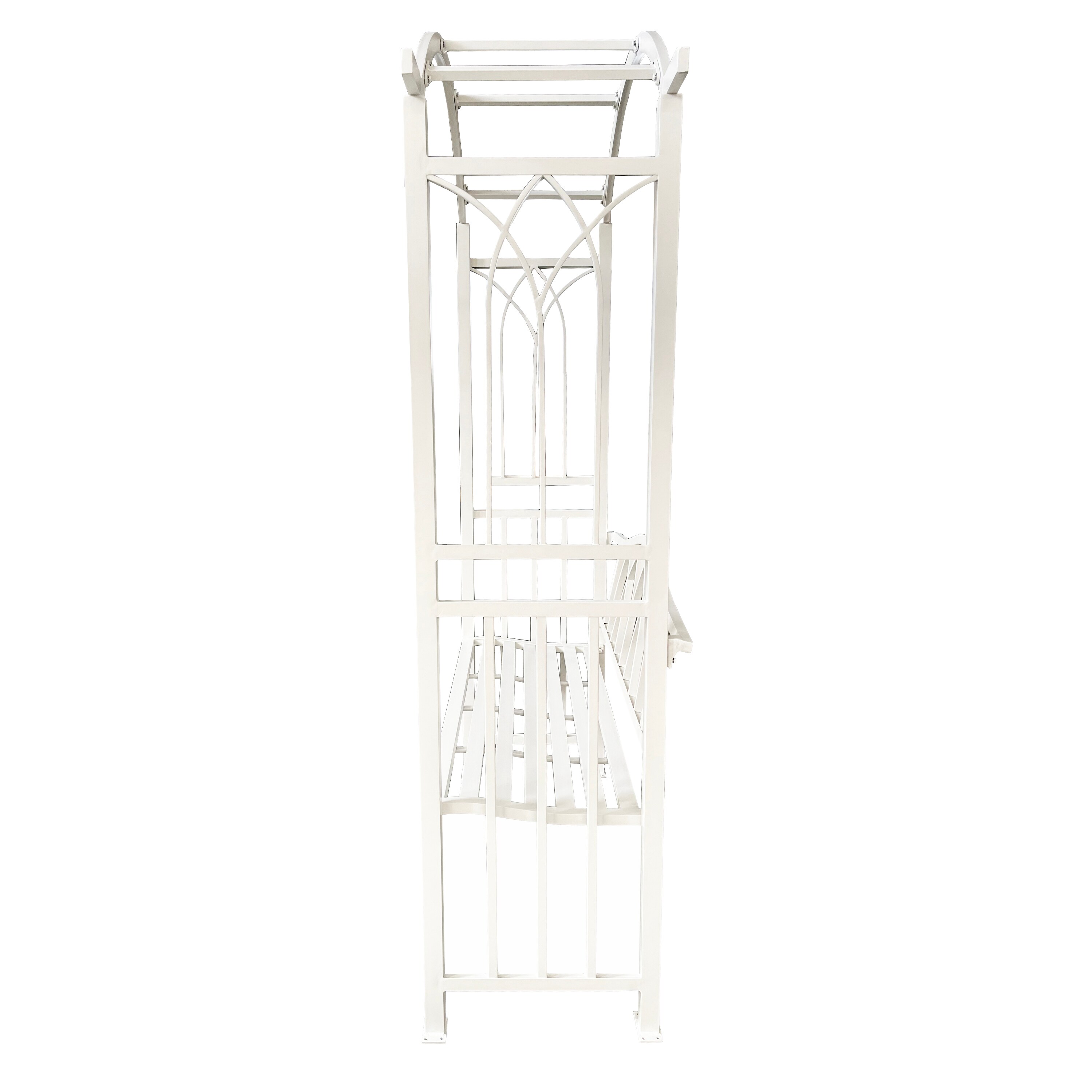 Oakland Living GA-5018-WT Garden-Arbor - View #4