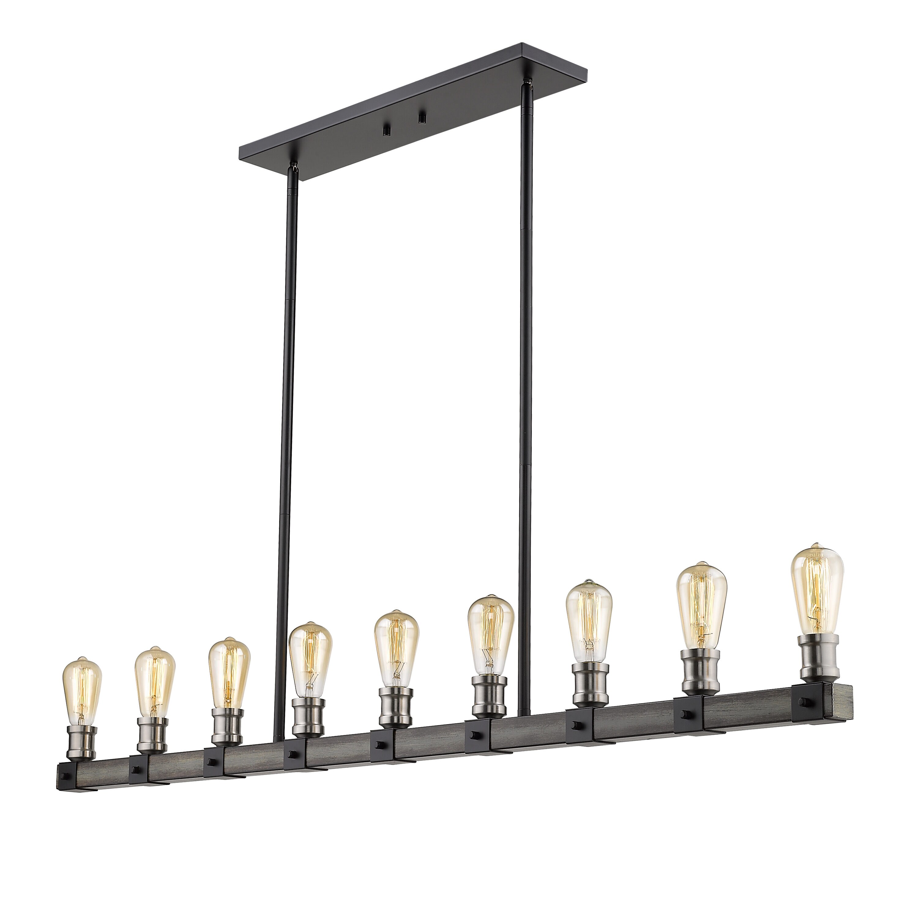 Z-Lite 472-9L-ABB Pool-Table-Lighting - View #3