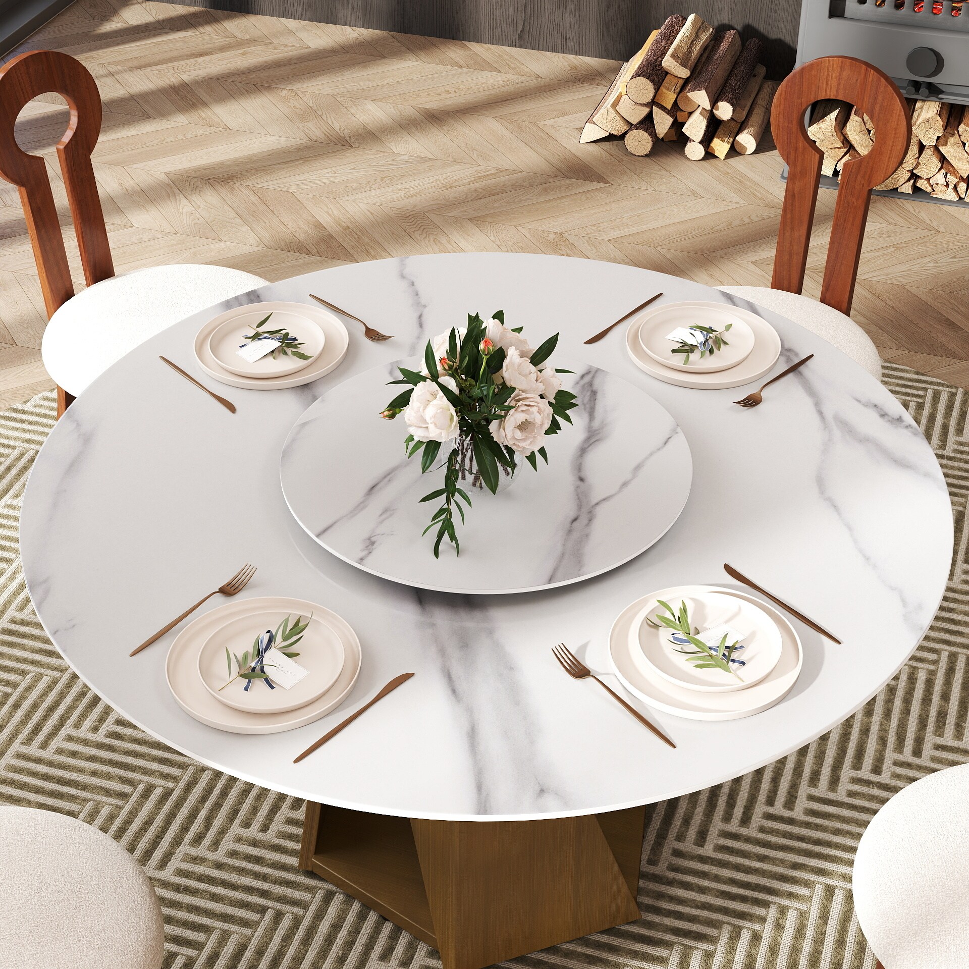 BuotiqHom DH-AT-150W80W-9C Dining-Tables - View #4