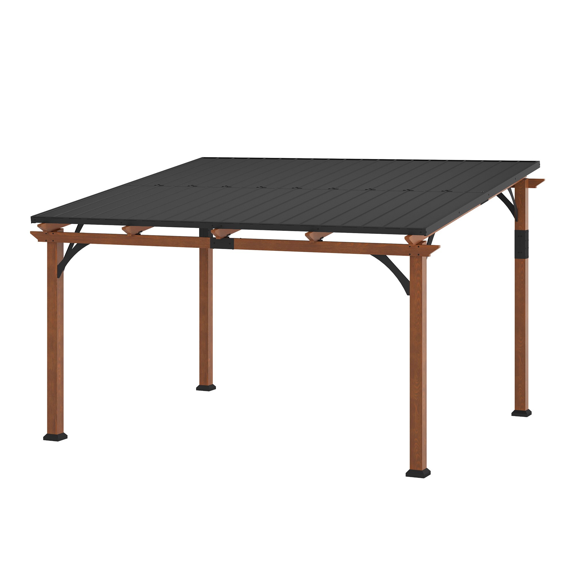 Yurevna QDL-BR-3 Wood-Resin-Gazebos - View #6