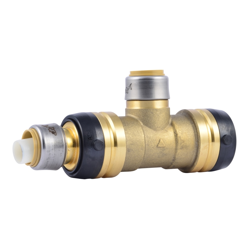 SharkBite UXL08352222 1-1/4-in x 3/4-in x 3/4-in Push-to-Connect Reducing Tee