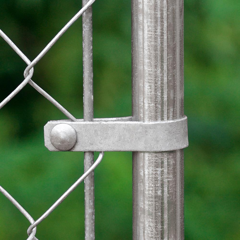 YARDLINK Gray Metal Tension Band For Chain-link Fence at Lowes.com