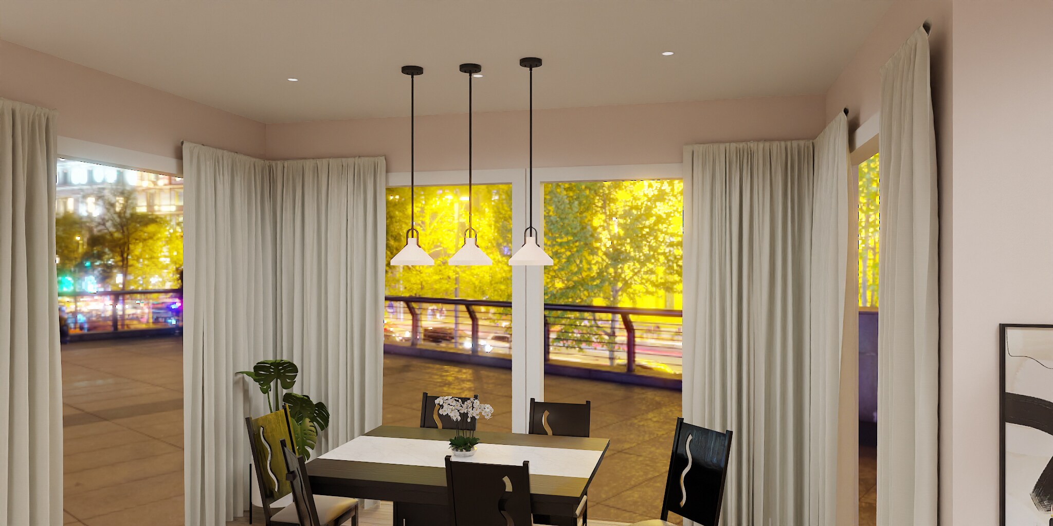 Quoizel BIK1510MBK Pendant-Lights - View #2