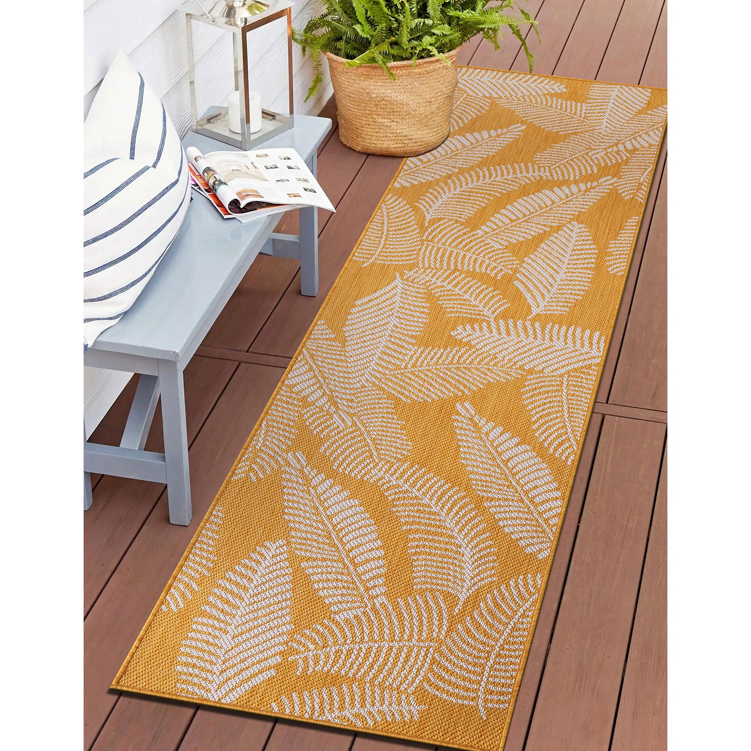 World Rug Gallery 114YELLOW2X7 rugs - View #8