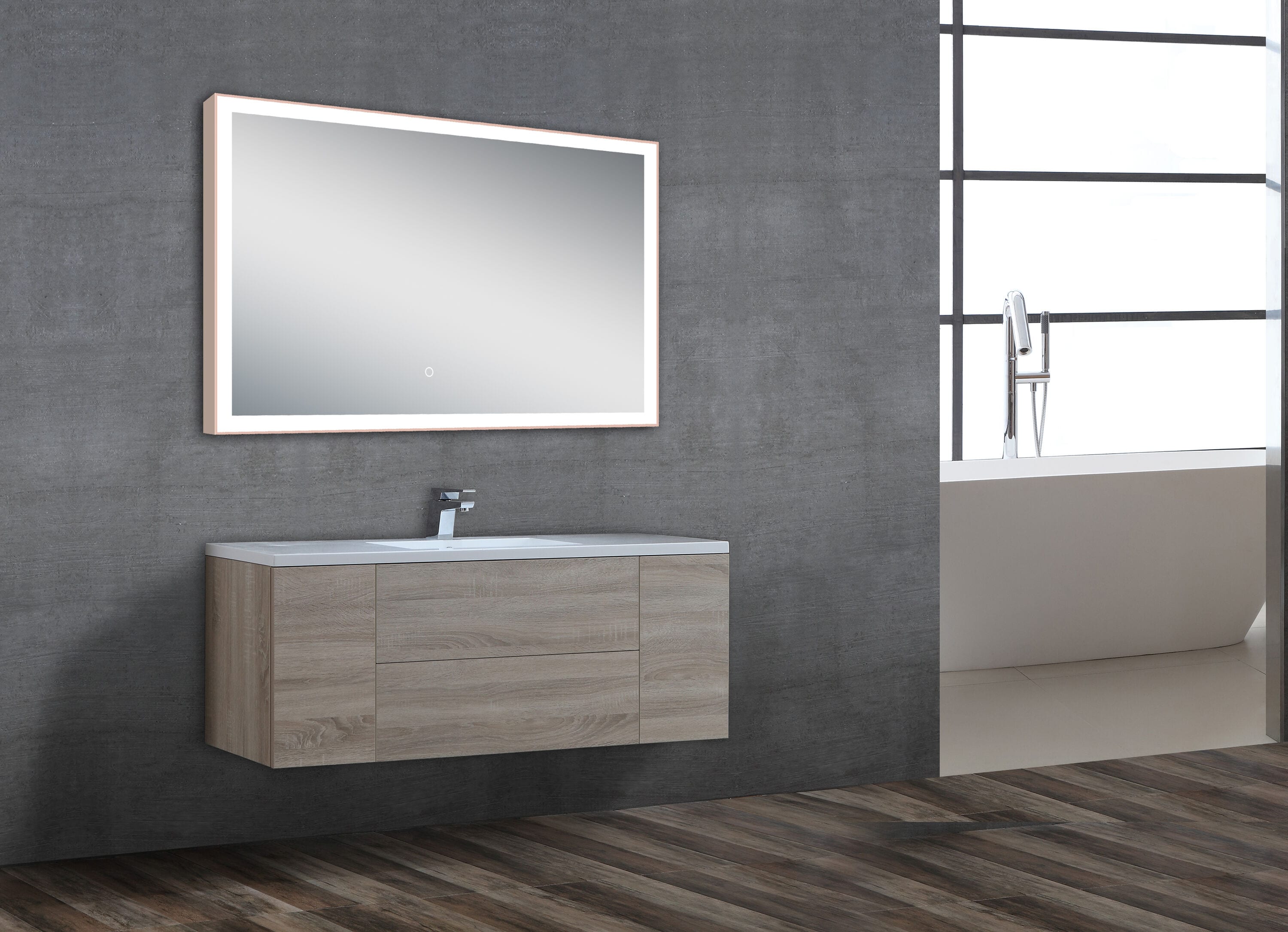 Dreamwerks LCAN004 Framed-Bath-Mirrors - View #3