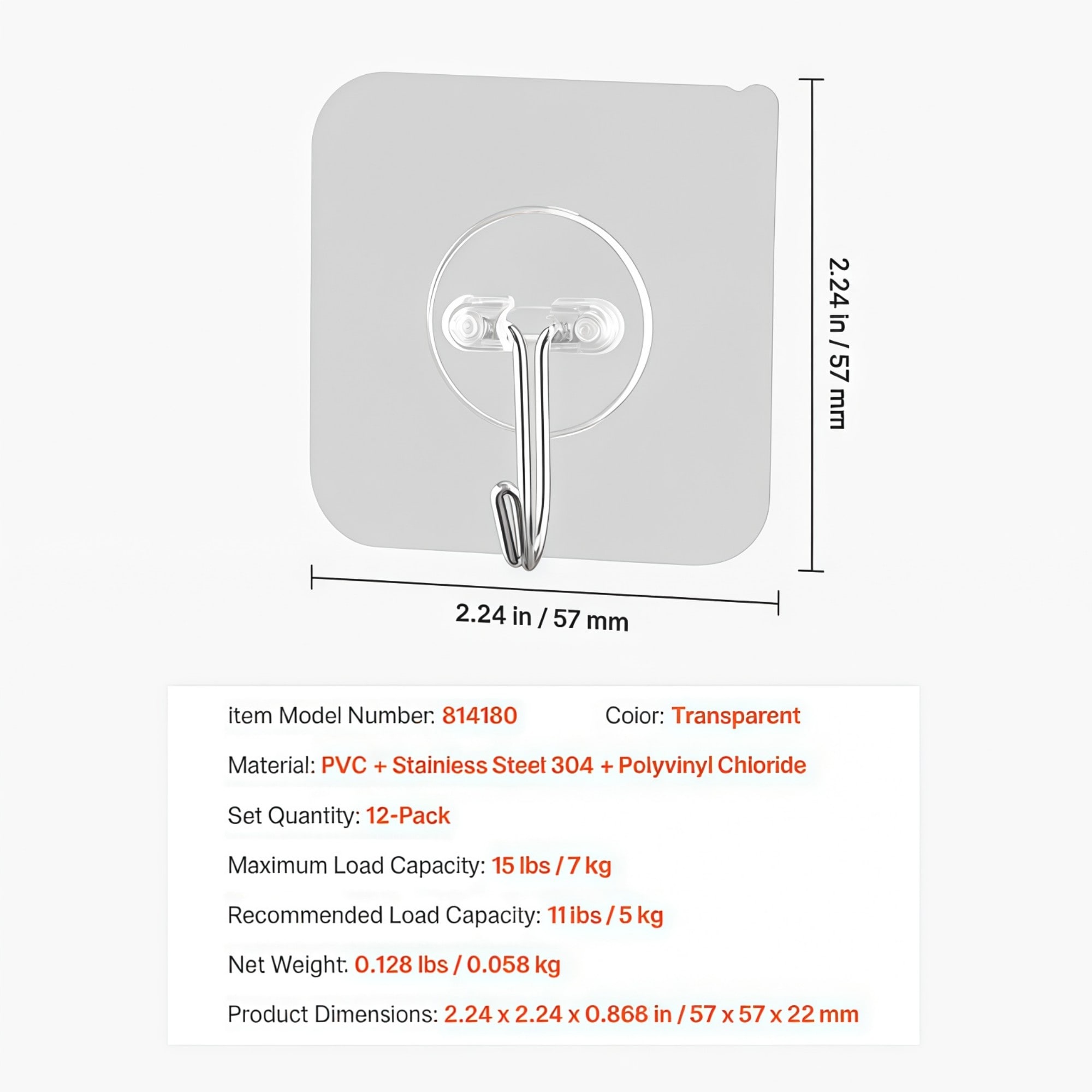 Numhew NHSEAN2480 Utility-Hooks-Racks - View #9