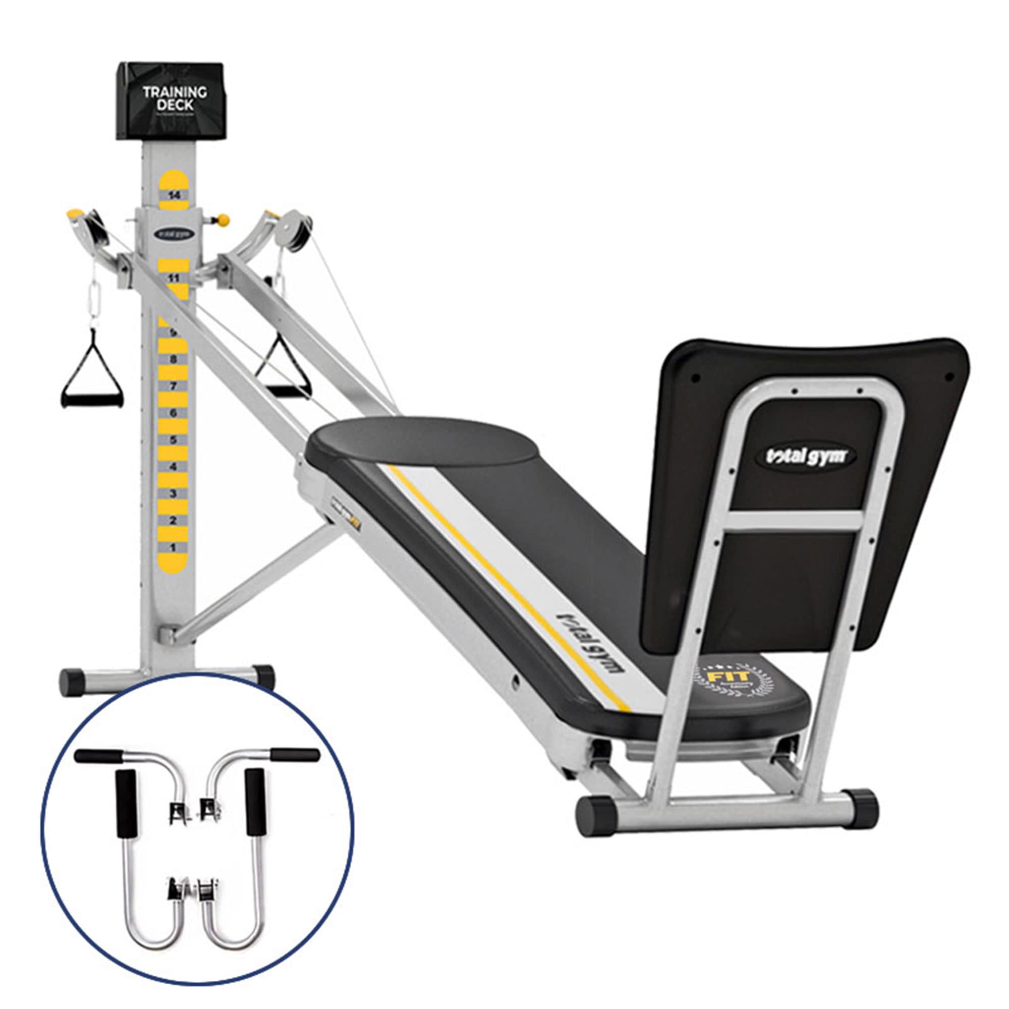 Total Gym TGFAY FIT Anniversary Edition  Home Gym Equipment w/ 14 Levels of Resistance
