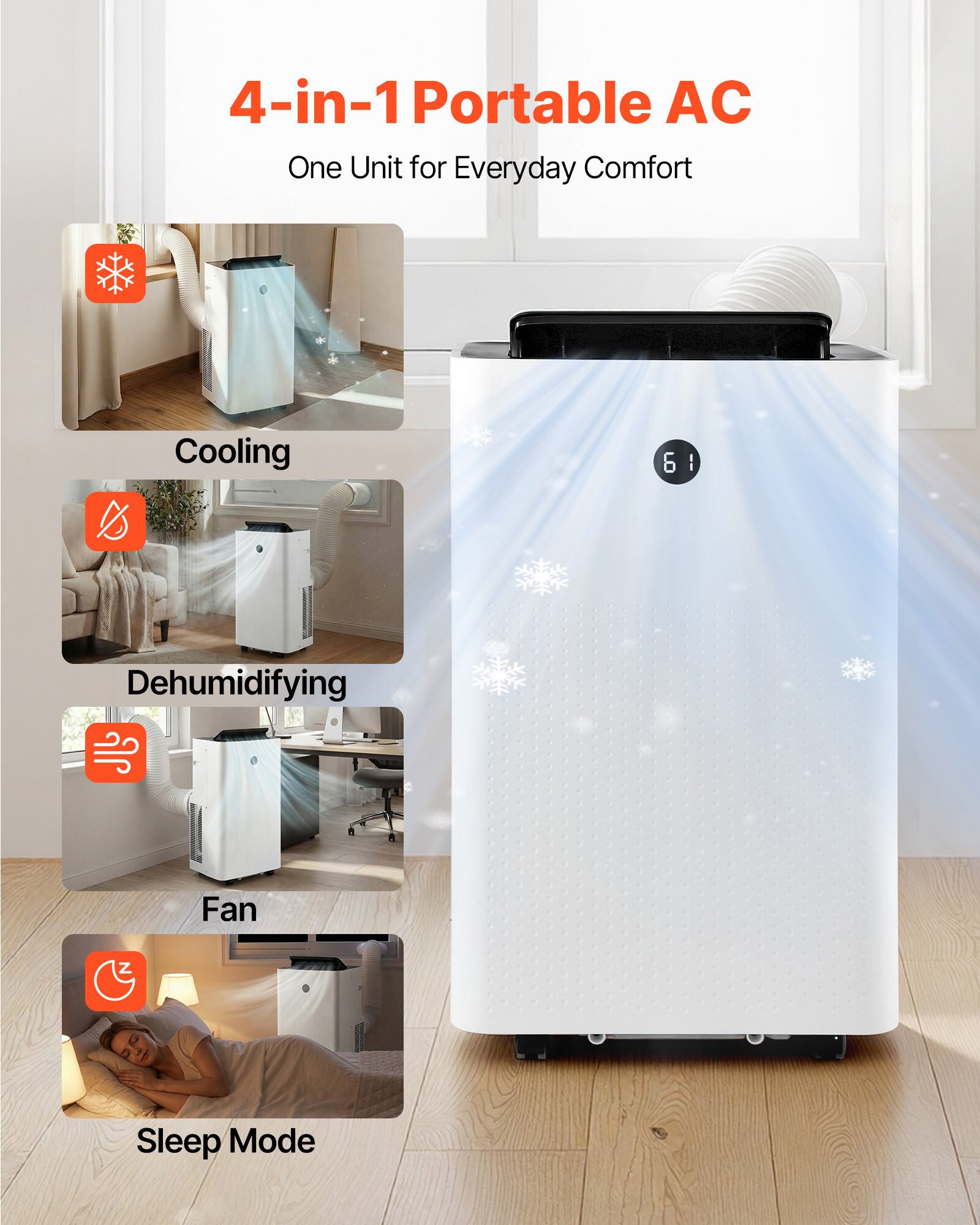 Mecale YAS-RCAB53 Portable-Air-Conditioners - View #4