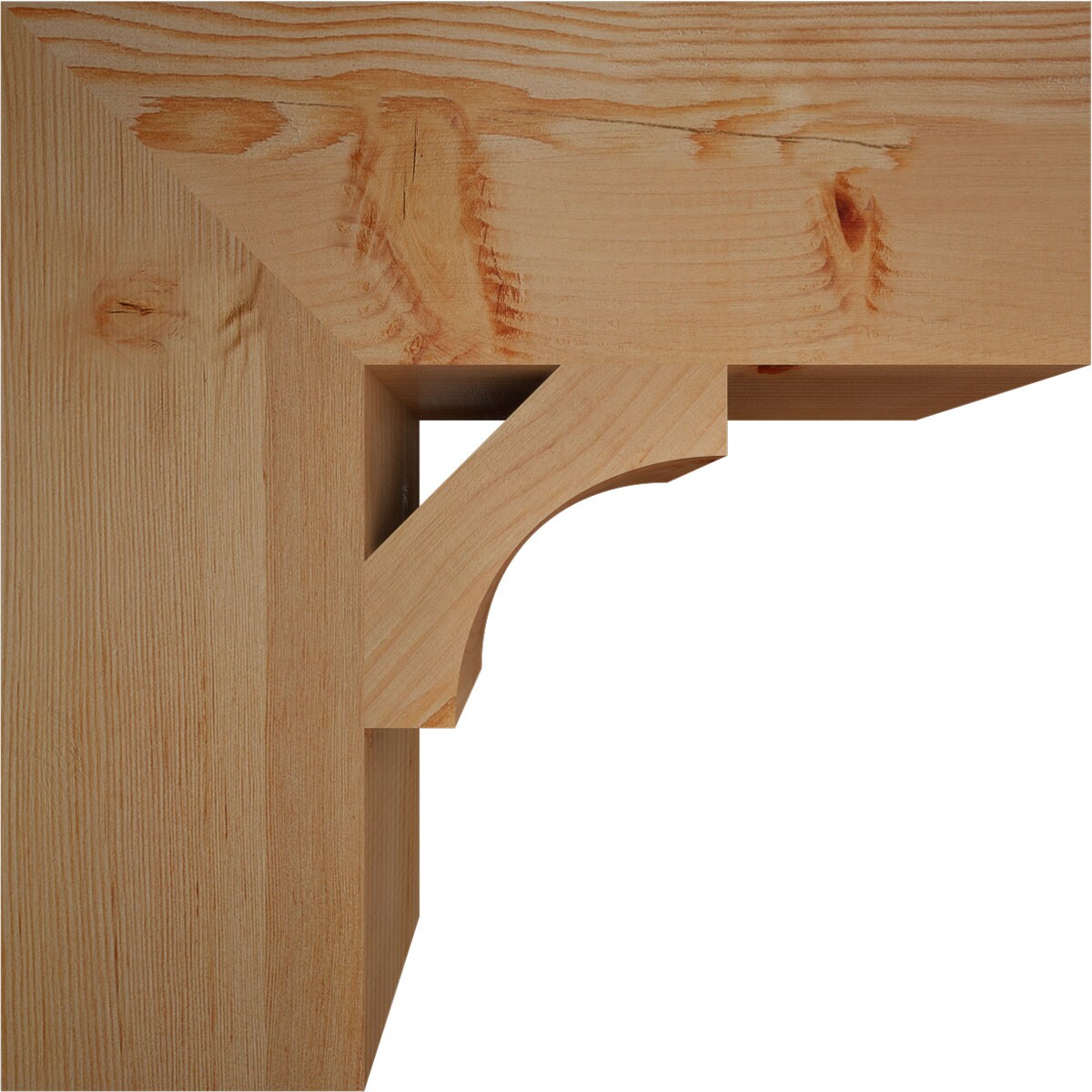 Ekena Millwork BKT06X18X18WTL05SDF Exterior-Brackets-Braces - View #3