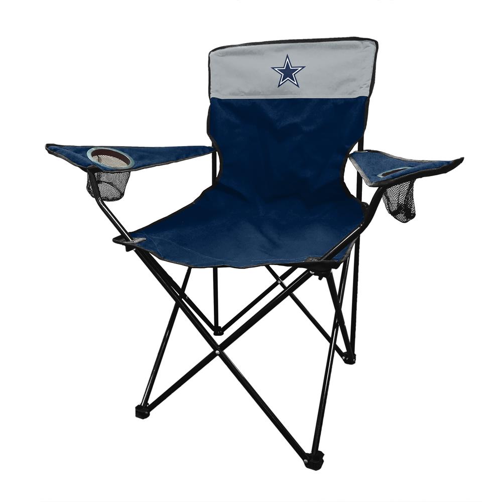 Logo Brands Dallas Cowboys Team Color Folding Tailgate Chair at