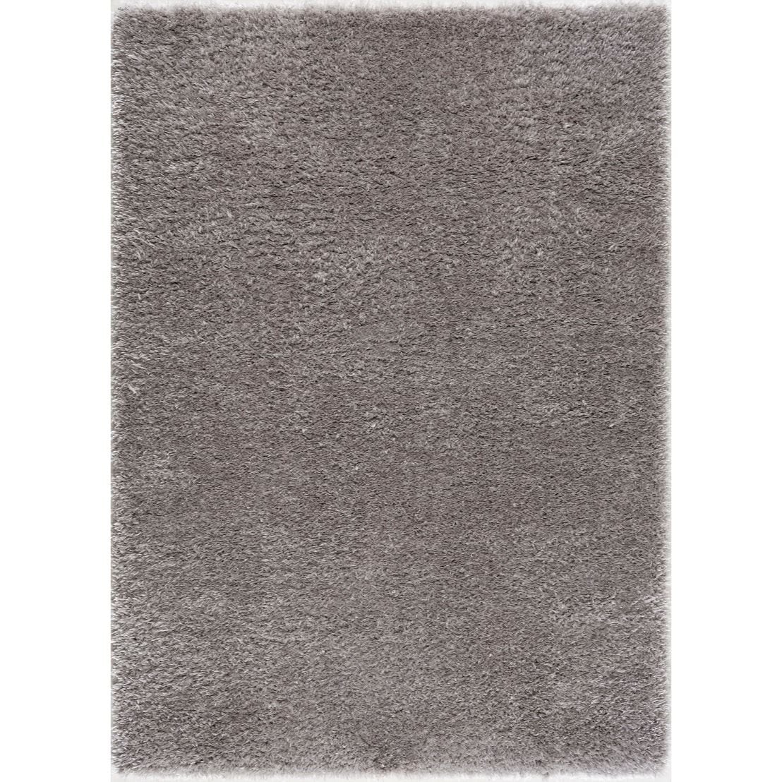 LBaiet ML755G46 GREY Malibu 4 X 6 (ft) Gray Indoor Solid Area Rug