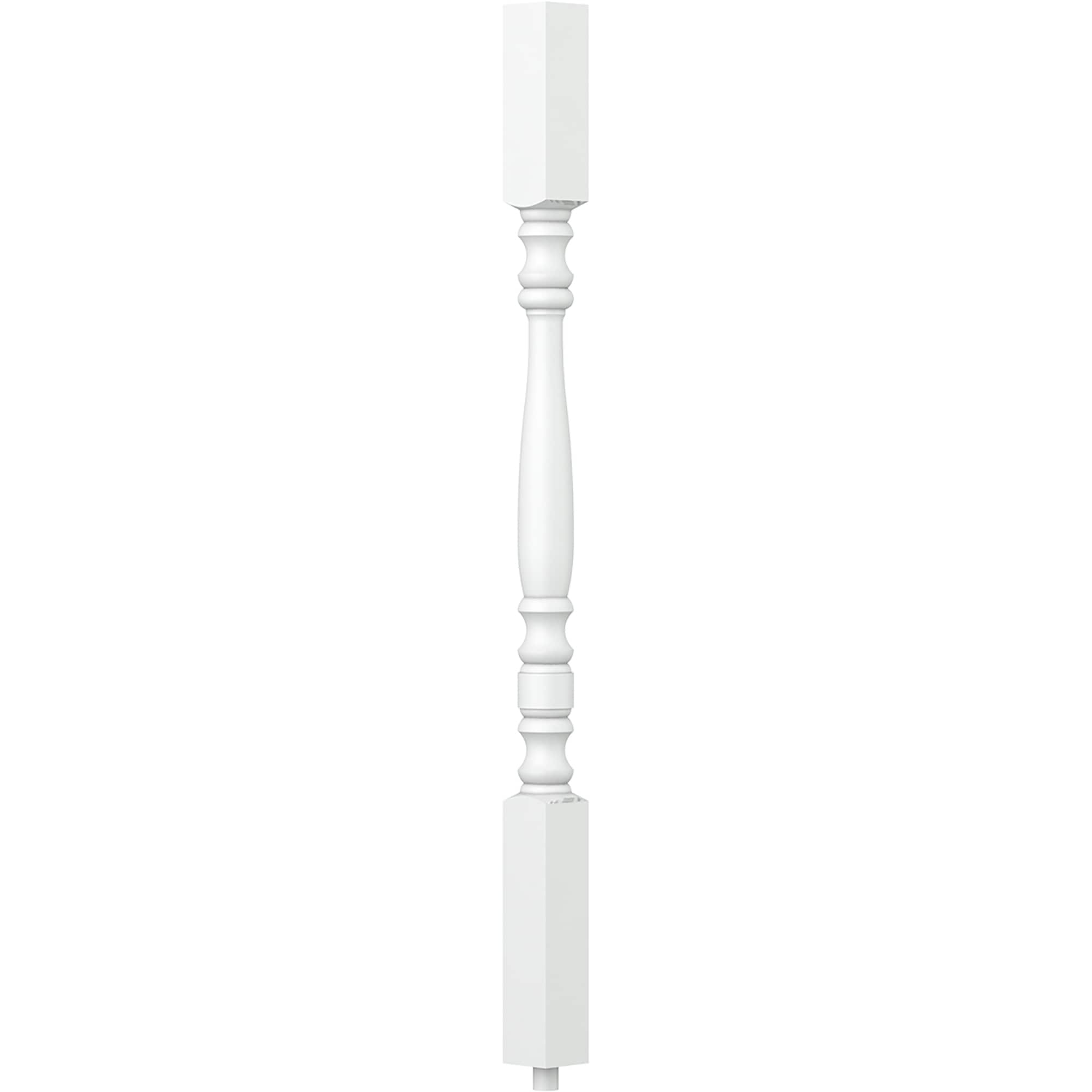 L.J. Smith Stair Systems S-5105-PRG 31 31-in x 1.75-in Primed Square Top Stair Baluster