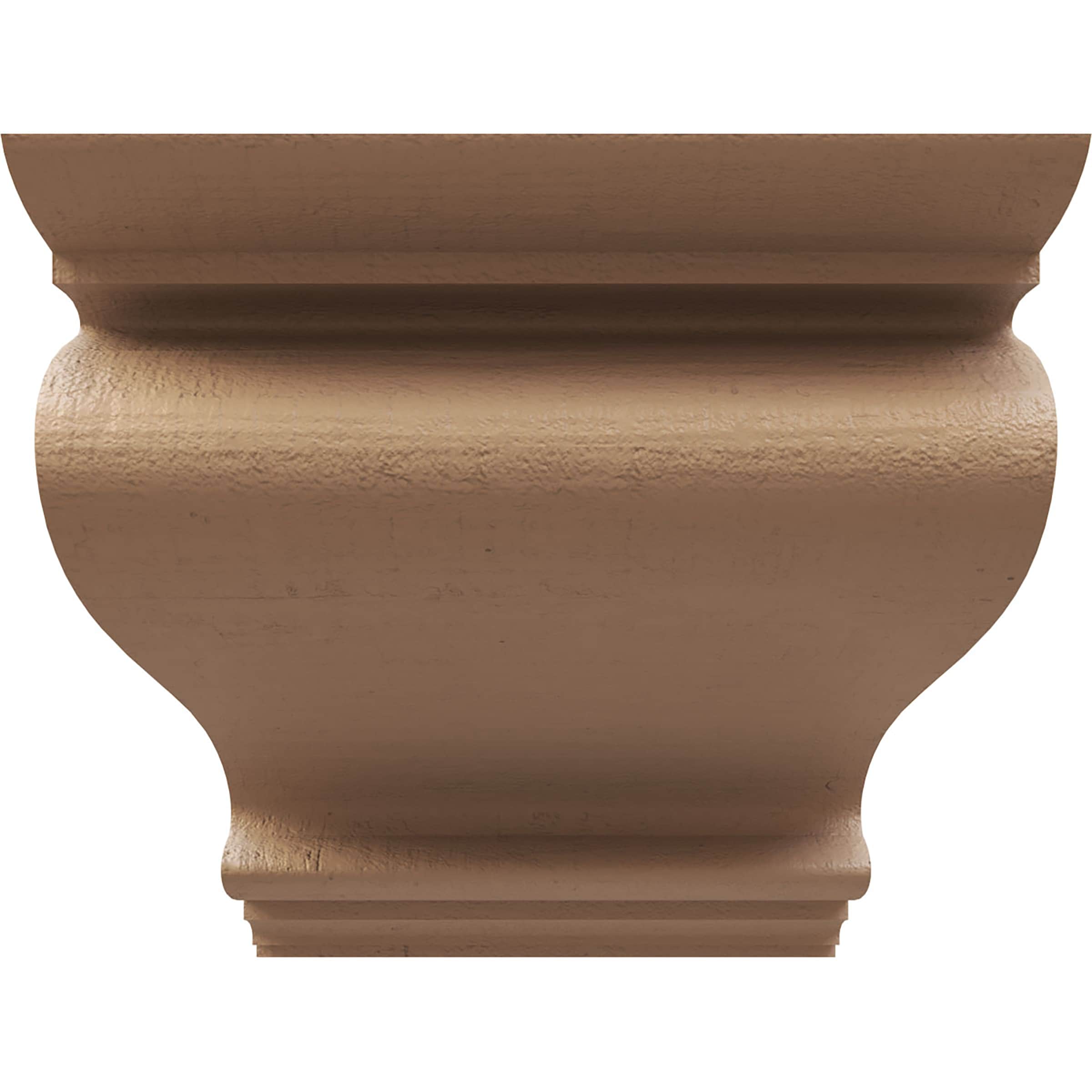Ekena Millwork CORU08X16X08SCRRCPR corbels - View #2