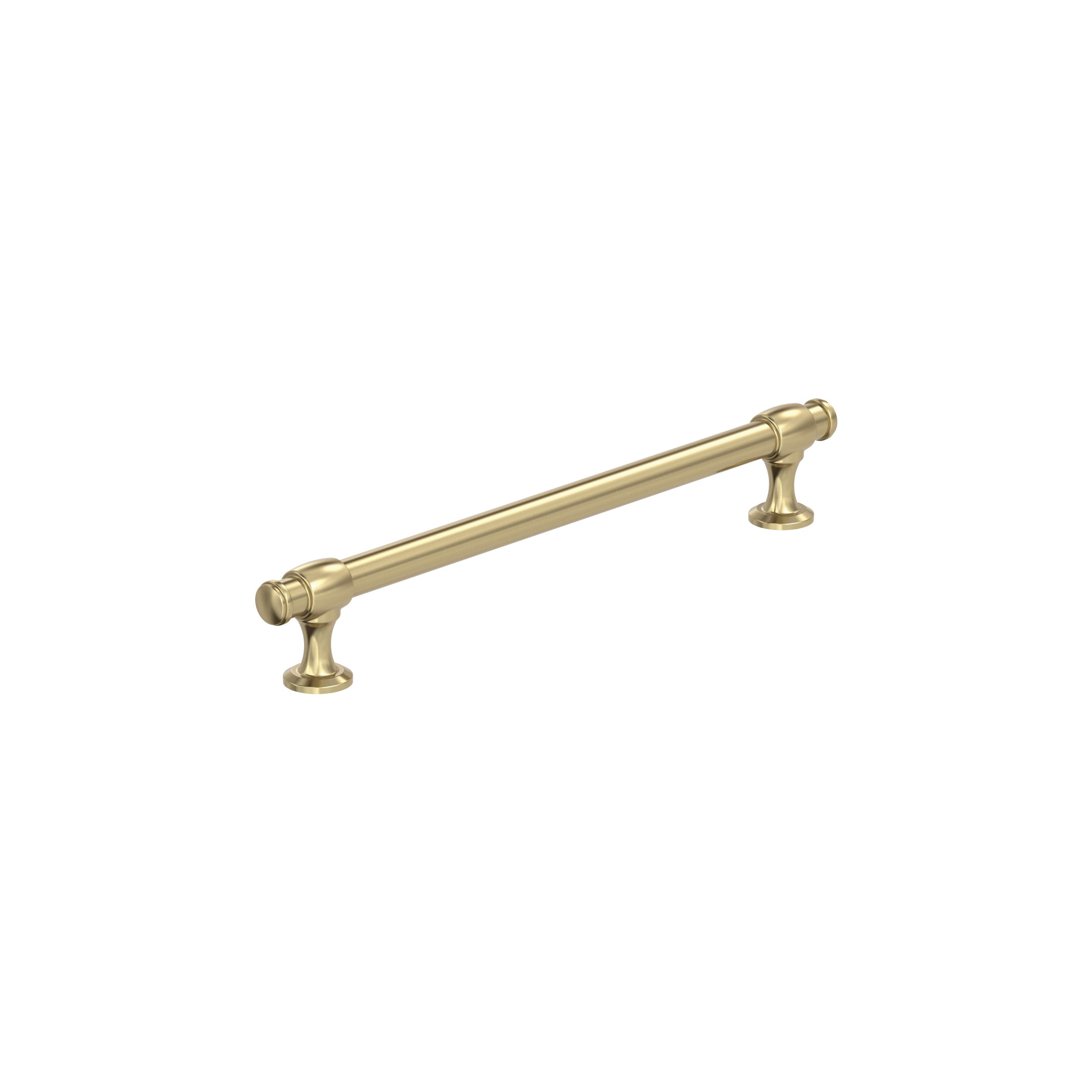 Amerock BP36768BBZ Winsome 7-9/16-in , 192mm Center to Center Golden Champagne Cylindrical Bar