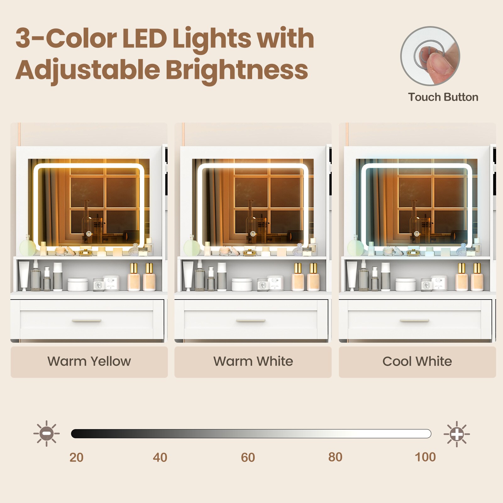 Slickblue D-CO-HW-SU25801UH Bedroom-Vanities - View #6