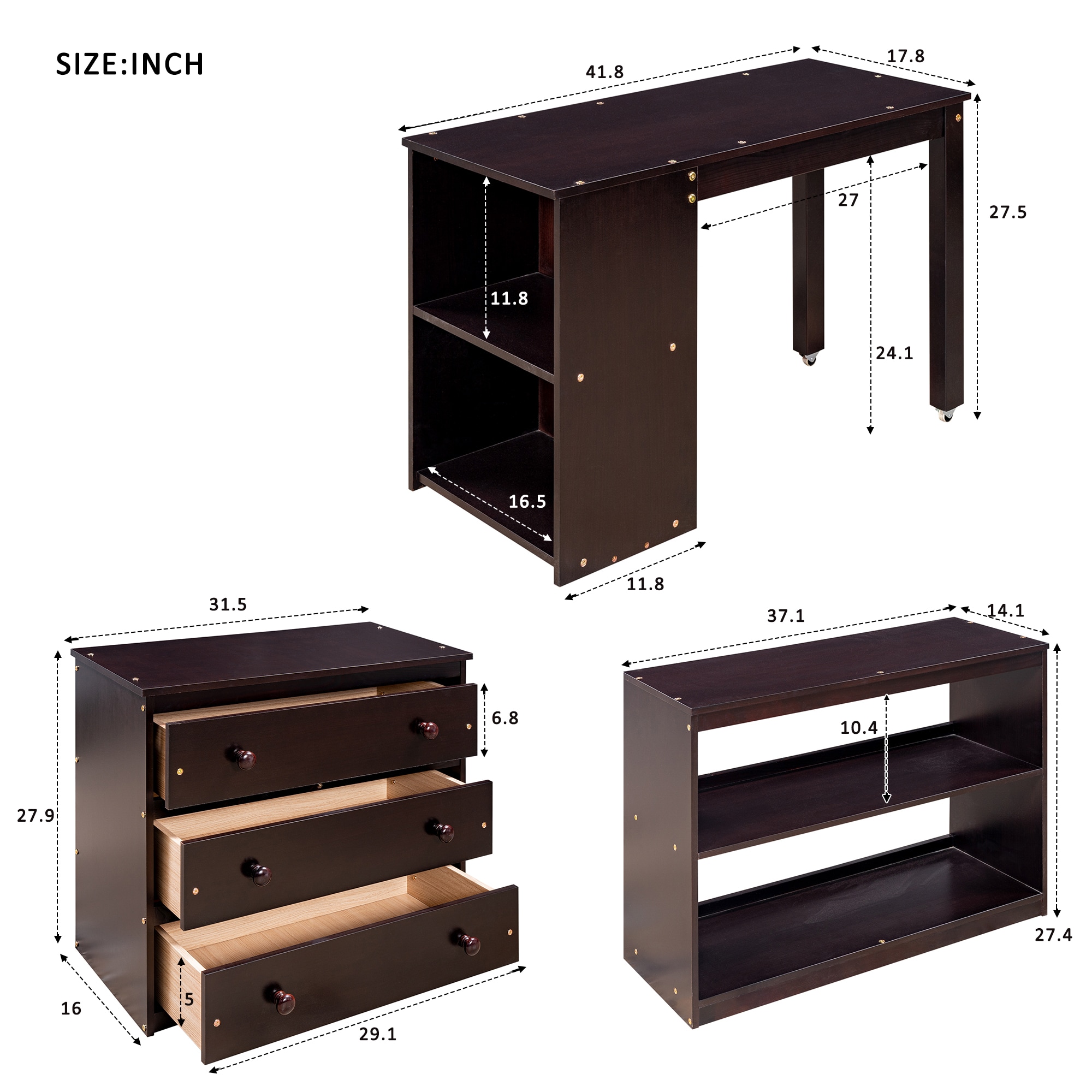 CASAINC LY-LP000103AAP Bunk-Beds - View #5