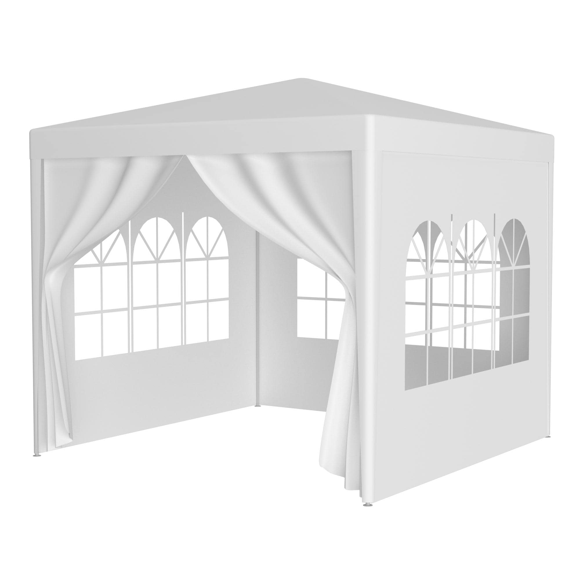 Bayfeve BFDS-7952-UM 10-ft x 10-ft Square White Party canopy