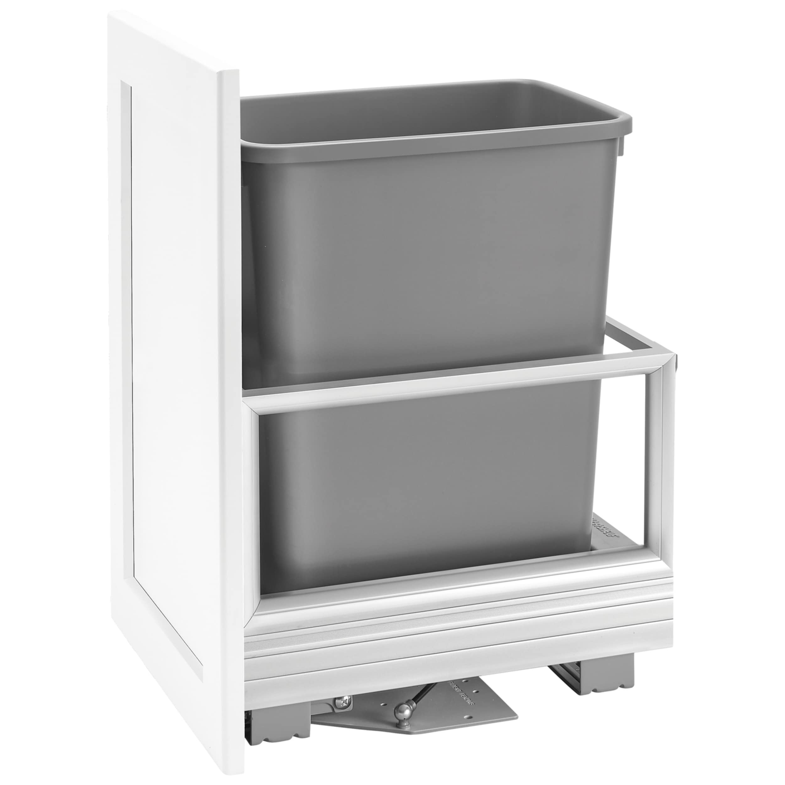 Rev-A-Shelf 189787 12-in x 16-in x 19-in 35-Quart Soft Close 1 Pull-out trash can
