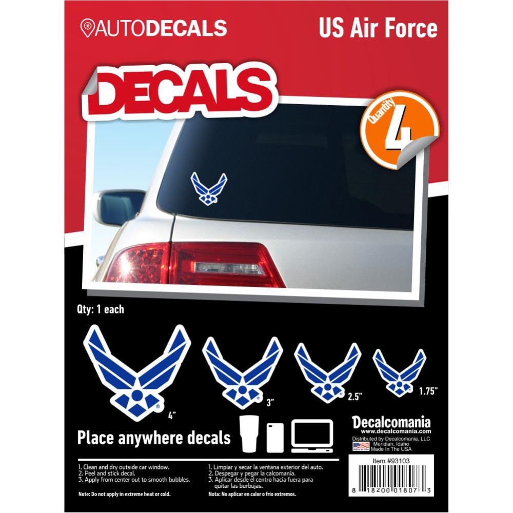 Decalcomania Patriotic Decals 8 In H X 6 In W Patriotic Print In The Wall Art Department At Lowes Com