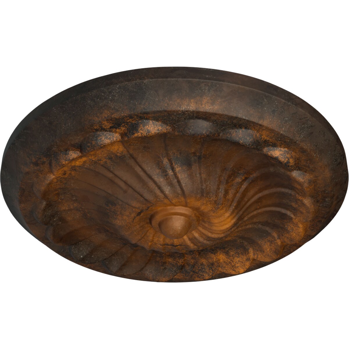 Ekena Millwork CM12FLRUS Ceiling-Medallions - View #2