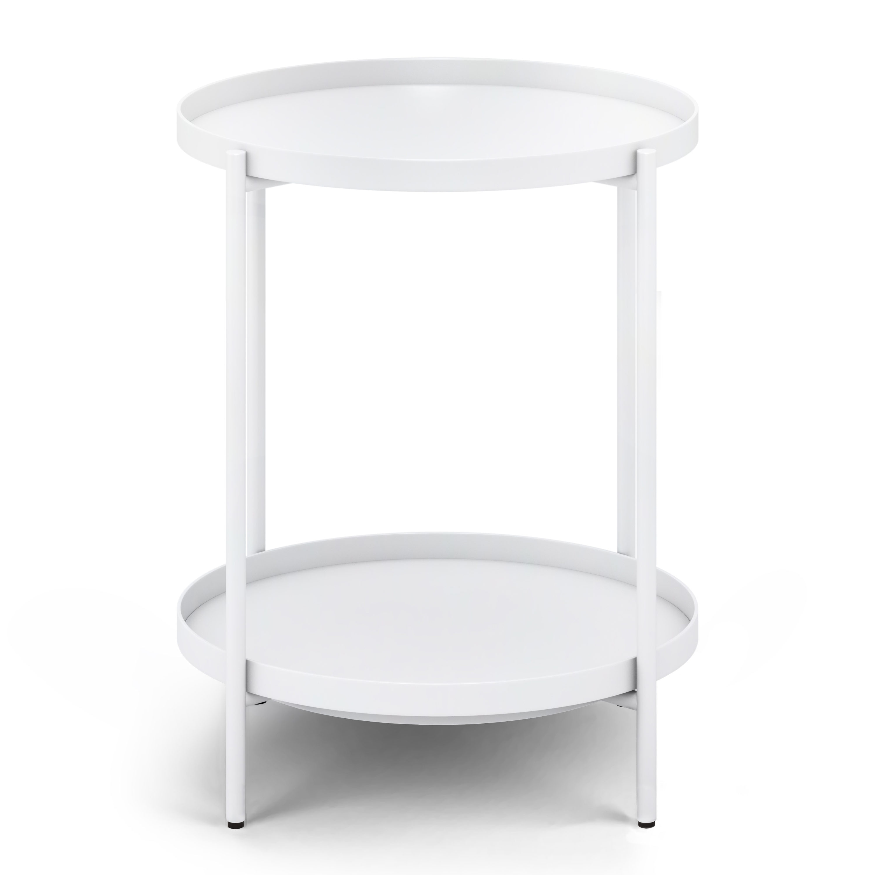 Simpli Home AXCMNT-02-WH End-Tables - View #2