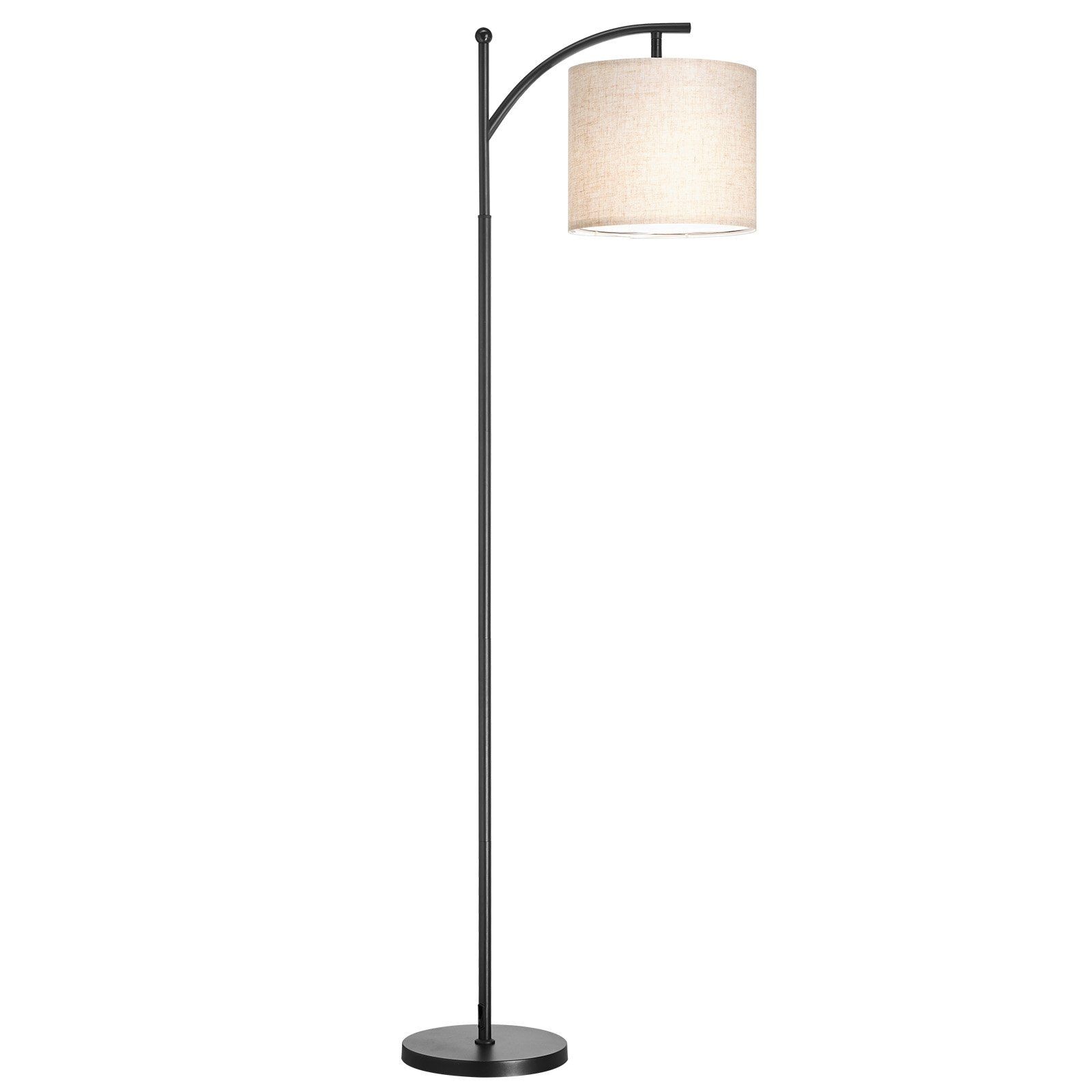 Floor Lamp Dimmable Color Temperature Living Room Lamp with Remote Control