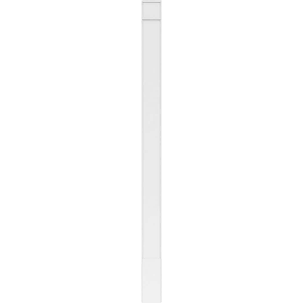 Ekena Millwork PILP08X120SM02-2 Entry-Door-Casing-Accents - View #3