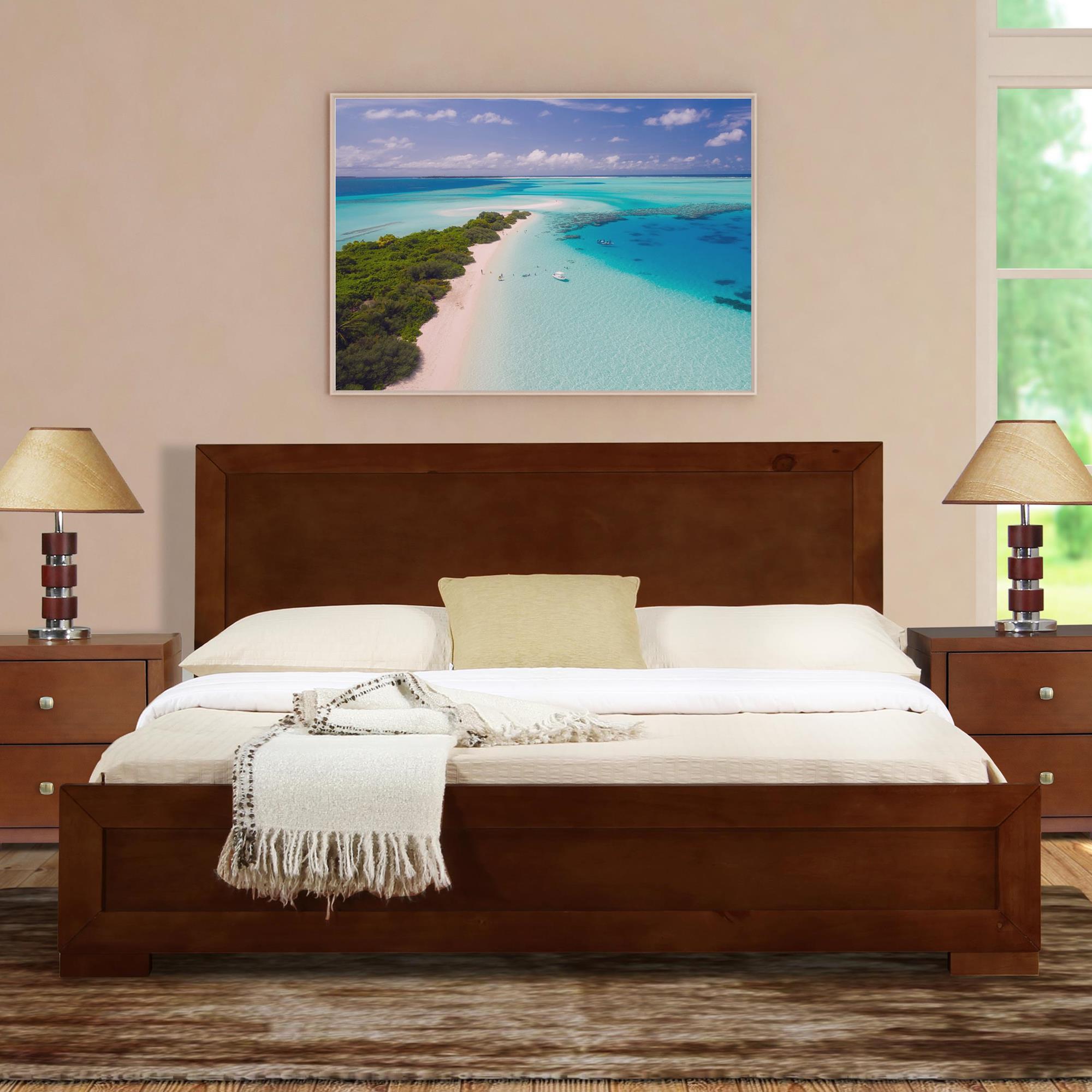 Camden Isle 312534 Trent Walnut Queen Bedroom Set