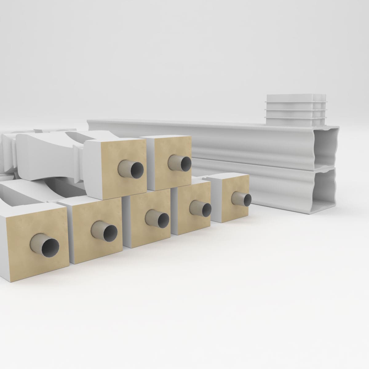 Ekena Millwork BALK38X048ACG railings - View #6