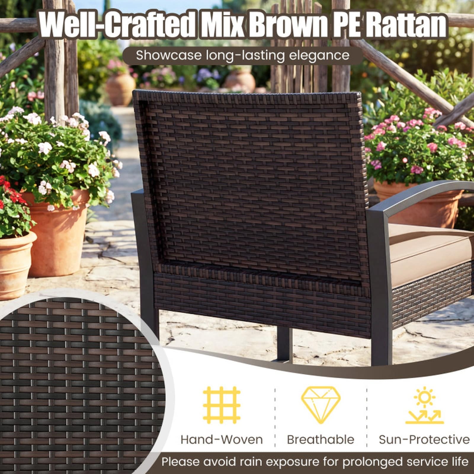 SUGIFT LW047SUGHY1004 Patio-Conversation-Sets - View #5