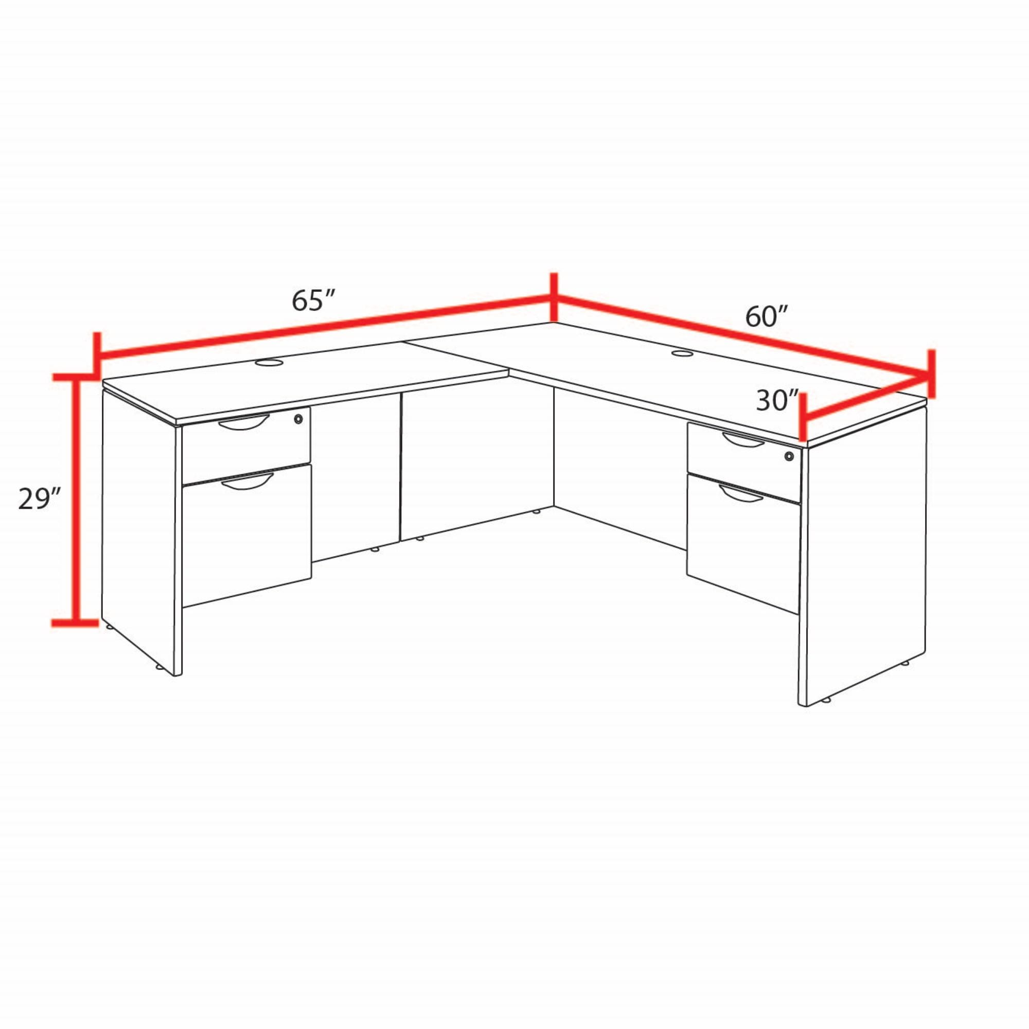 Regency LLD6030AG desks - View #8