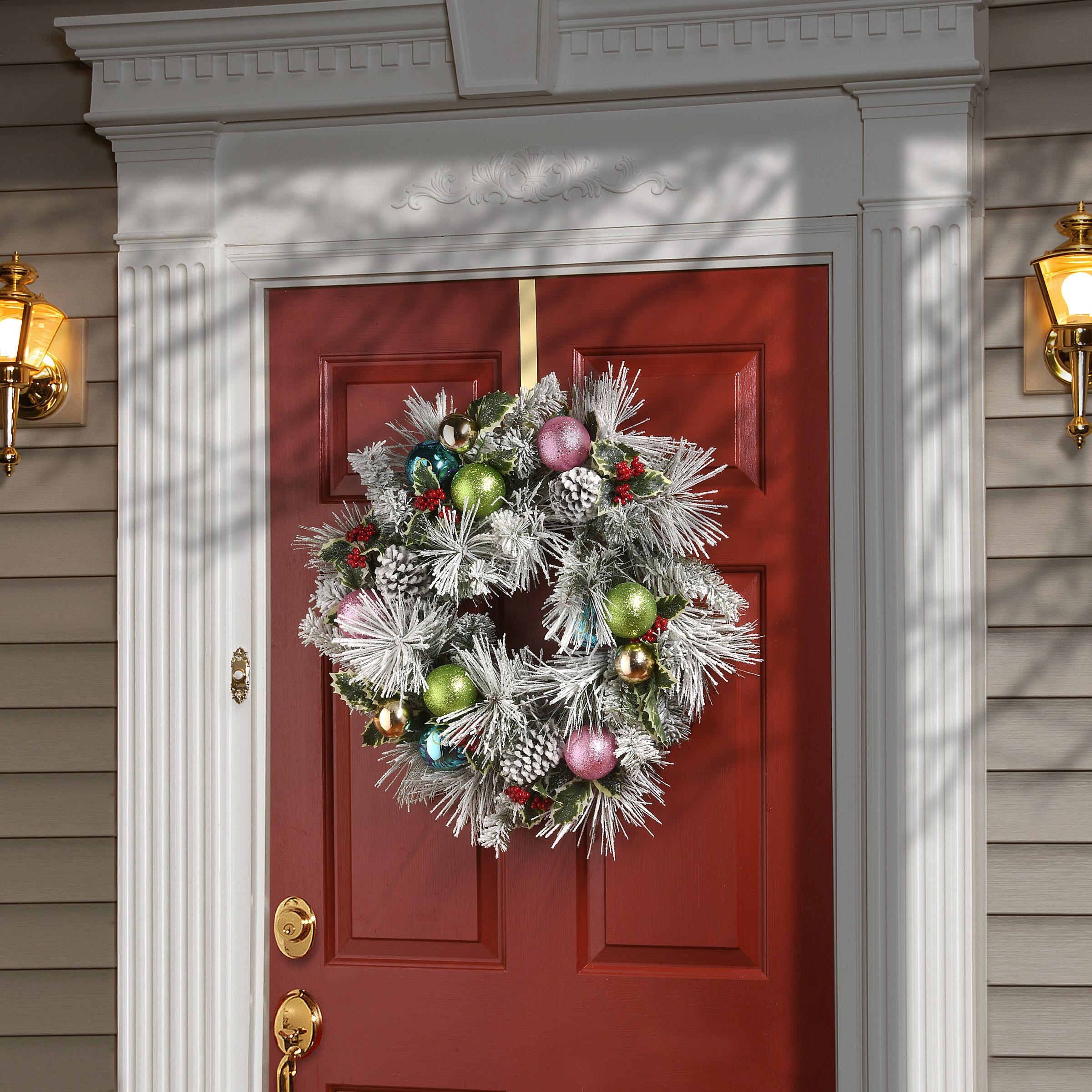 National Tree Company DS69-G32626W-1 Artificial-Christmas-Wreaths - View #2