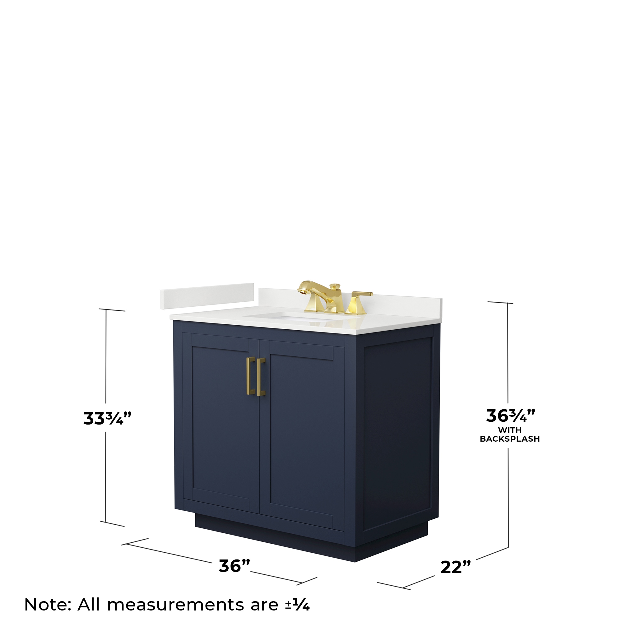 Wyndham Collection WCF292936SBLWQUS3MXX Bath-Vanity-Combo - View #5