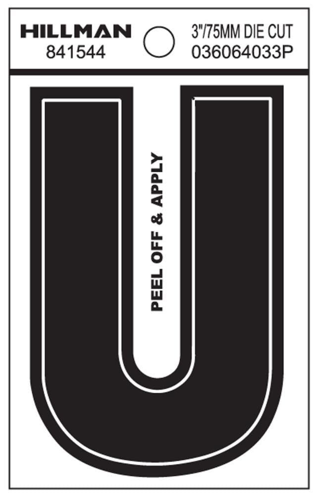 Hillman 841544 3-in Black/White U