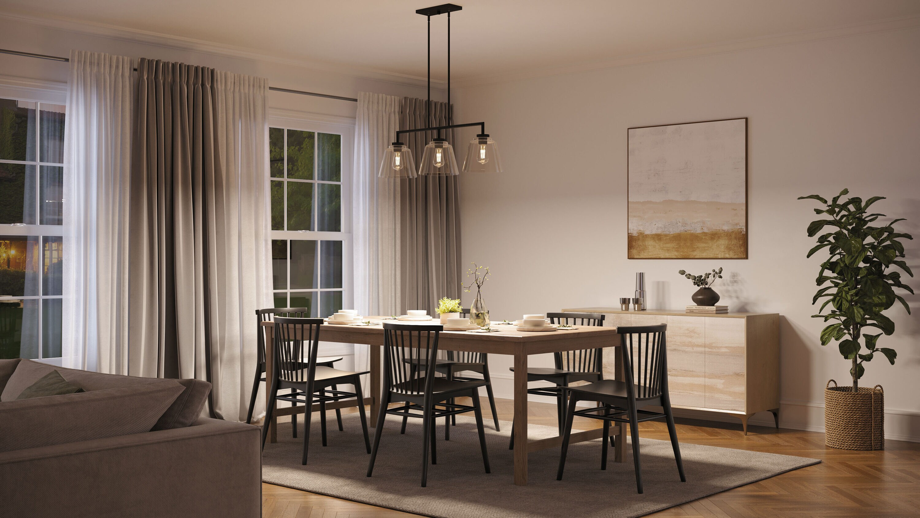 allen + roth 1063ARMB Pendant-Lights - View #3