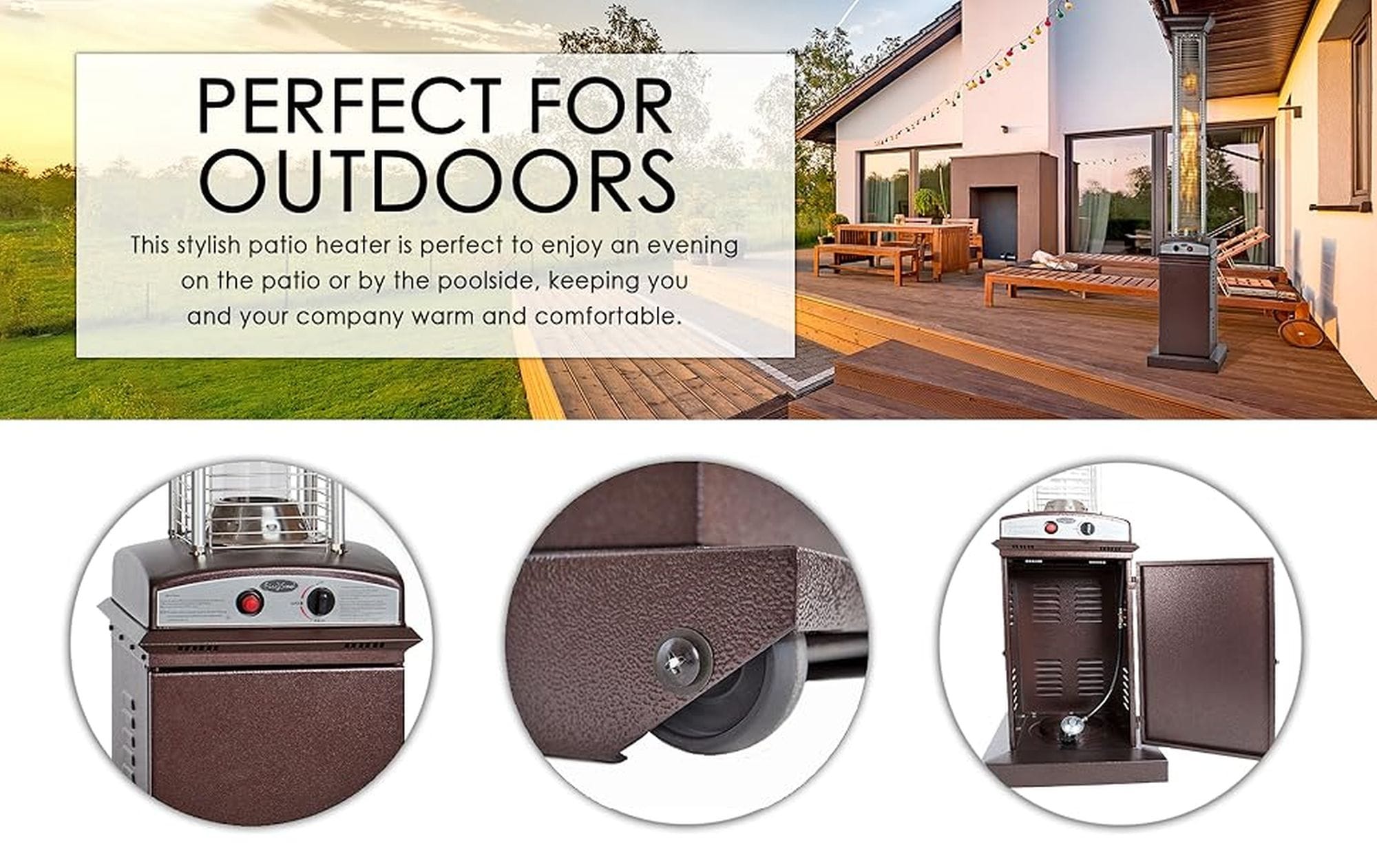 Fire Sense 62224 Outdoor-Gas-Patio-Heaters - View #12