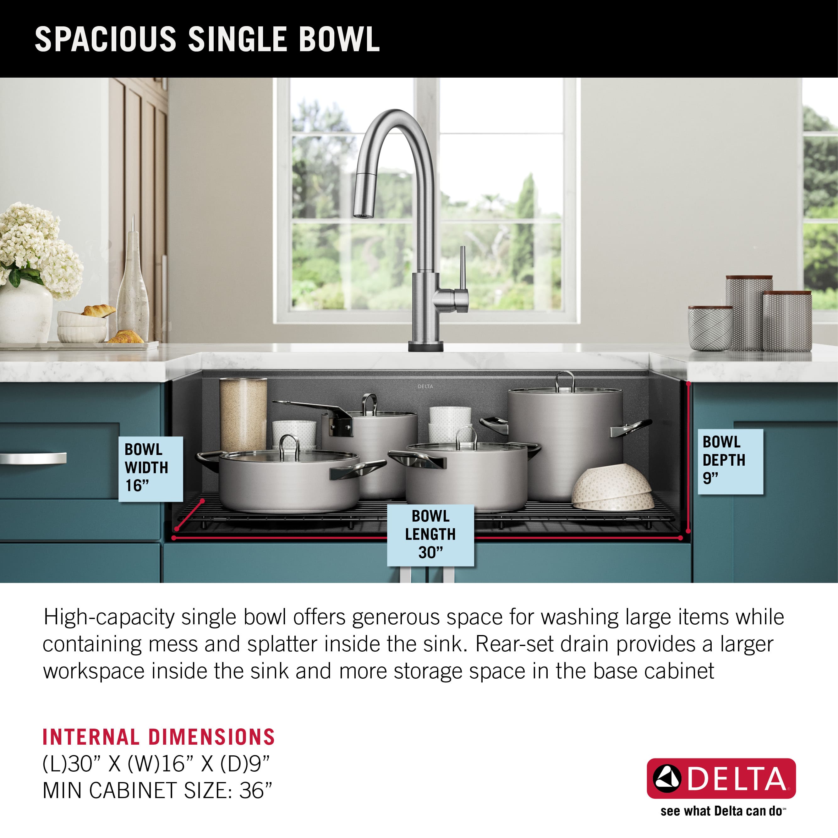 Delta 95B9031-32S-GS Kitchen-Sinks - View #10