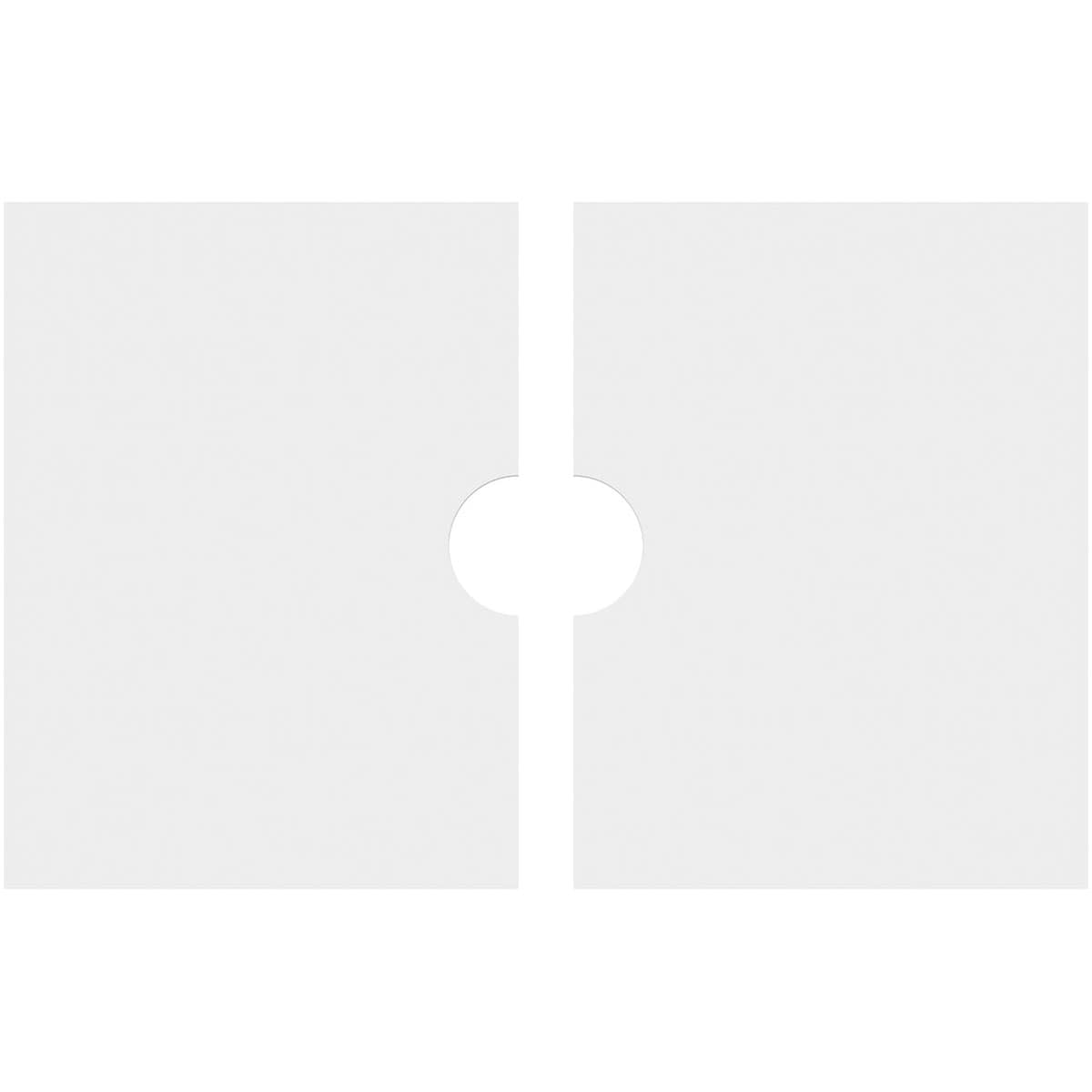 Ekena Millwork CMP22X14BX2-03000 Ceiling-Medallions - View #4