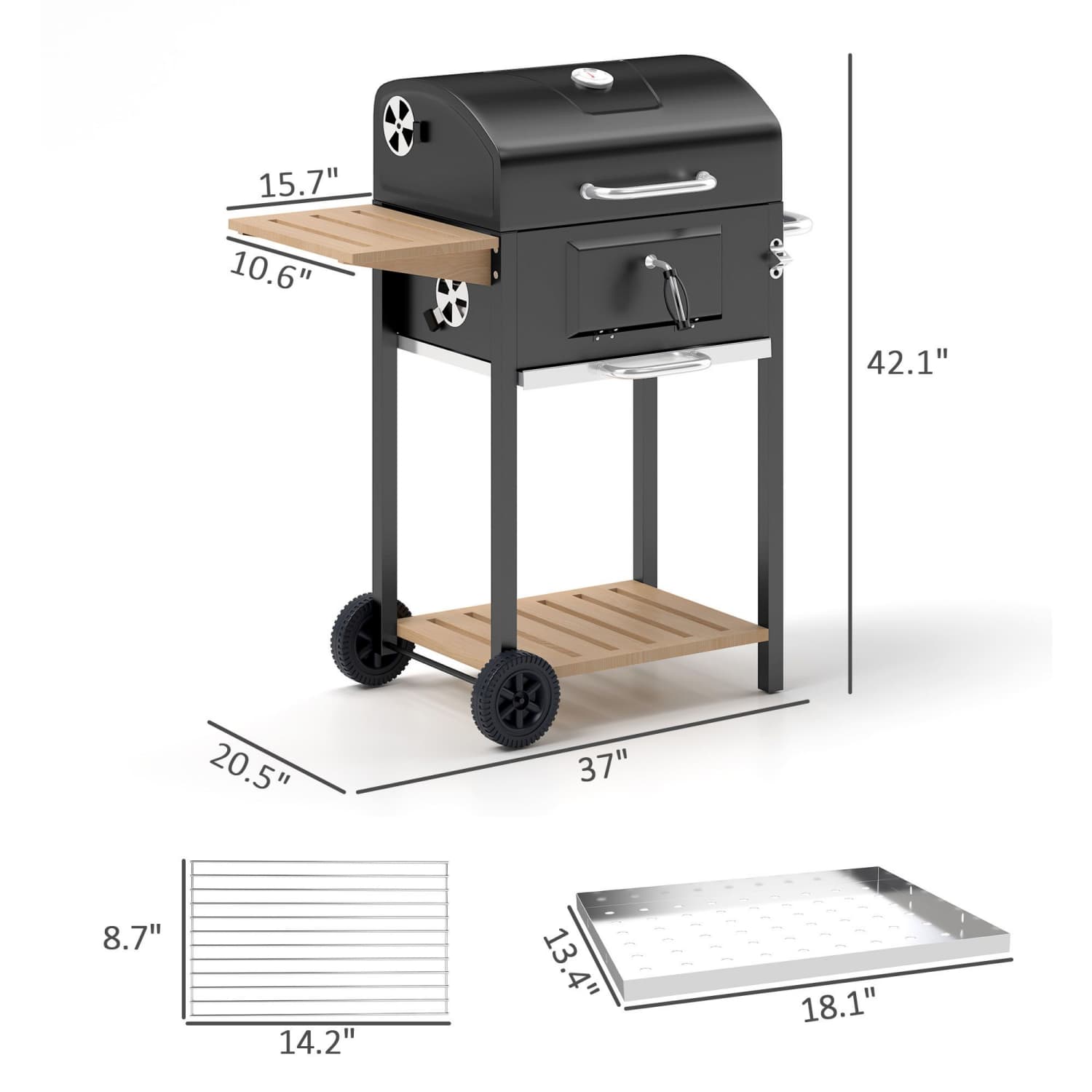 Angel Sar DAFHCCGR0312-9 Tabletop-Grills - View #3