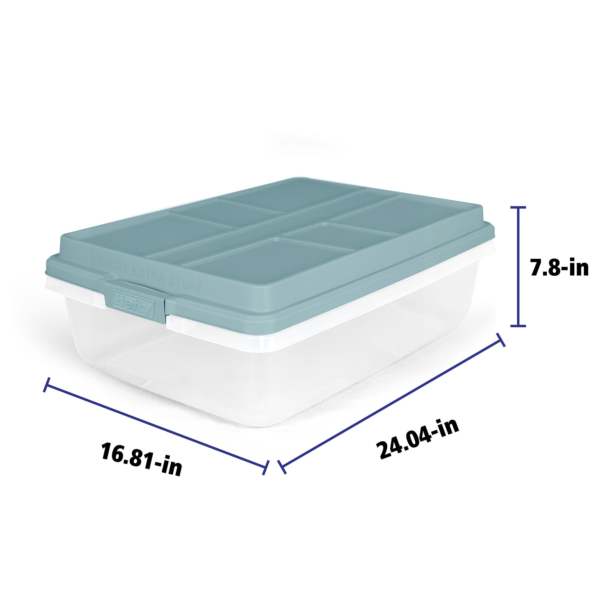 Hefty 407232 Plastic-Storage-Totes - View #5