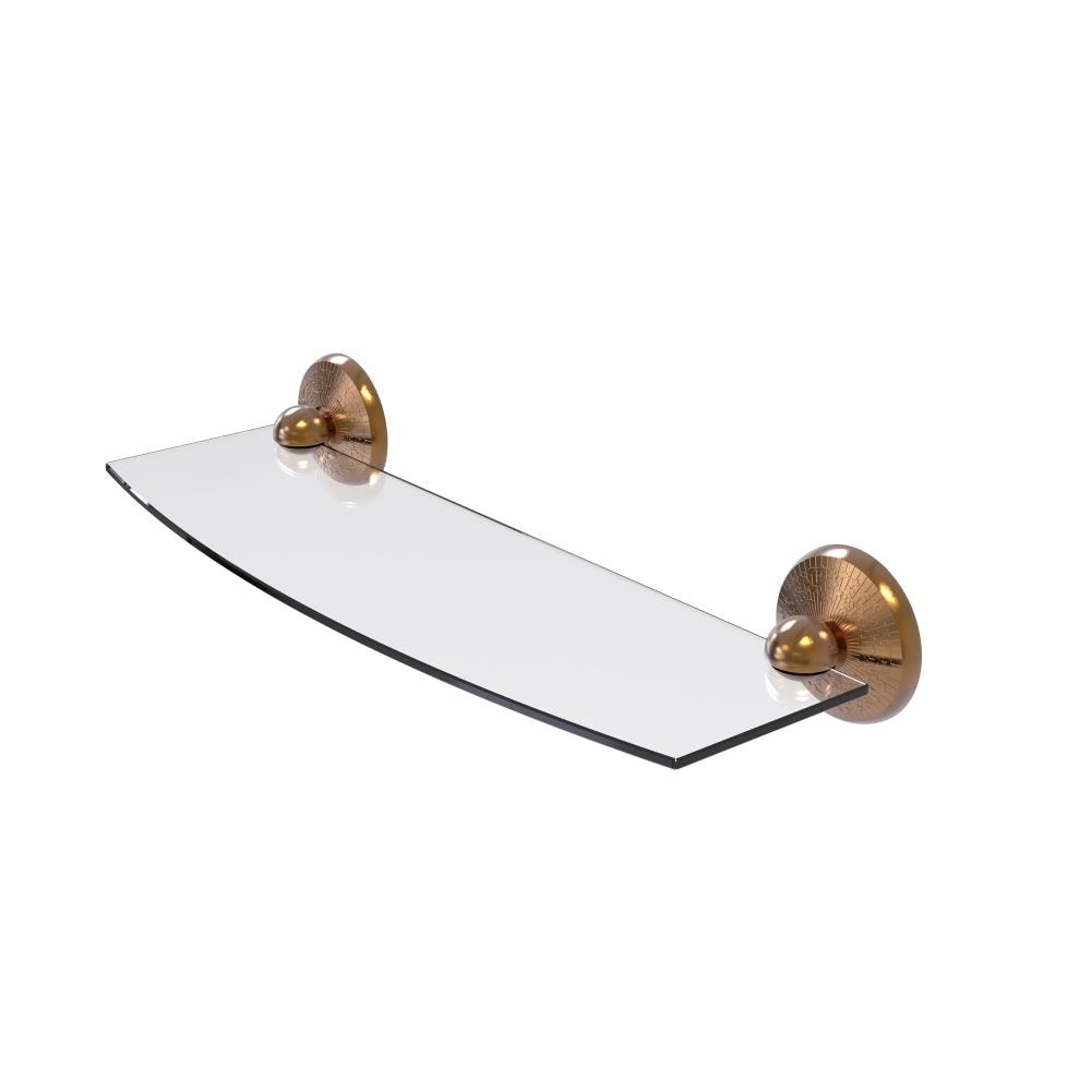 Allied Brass MC-33/18-BBR Monte Carlo Brushed Bronze Wall mount Bathroom Shelf ( 18-in x 3-in x 5-in )