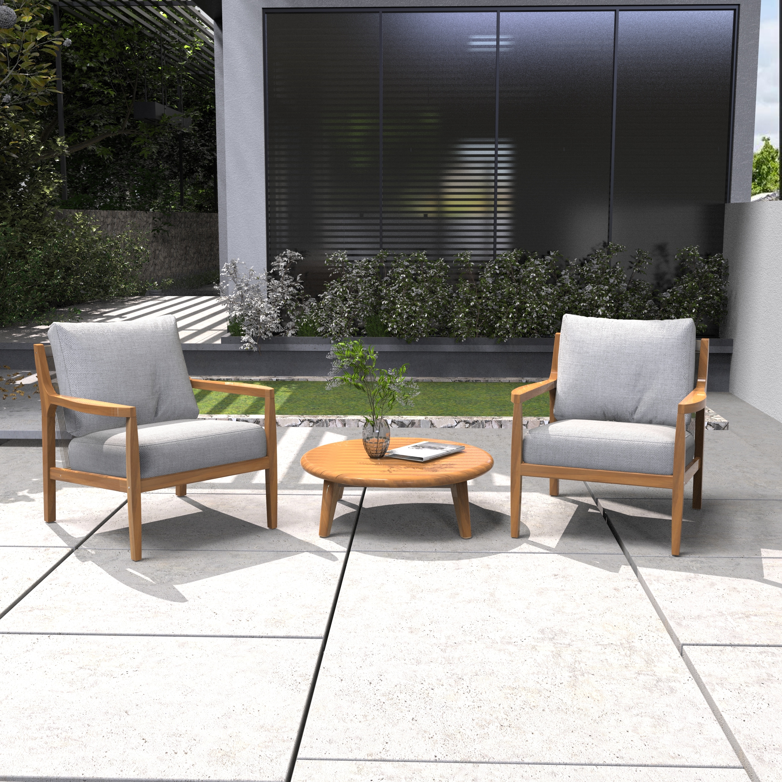 Direct Wicker DWS-2513SC&TA Patio-Conversation-Sets - View #2