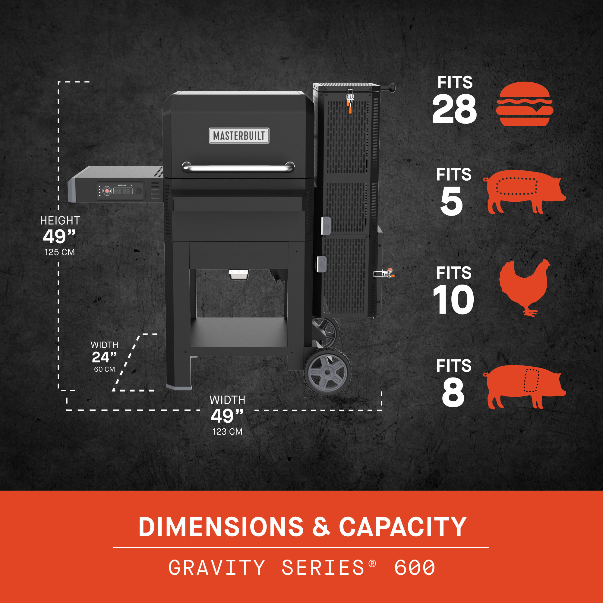 Masterbuilt MB20041023 Charcoal-Grills - View #17